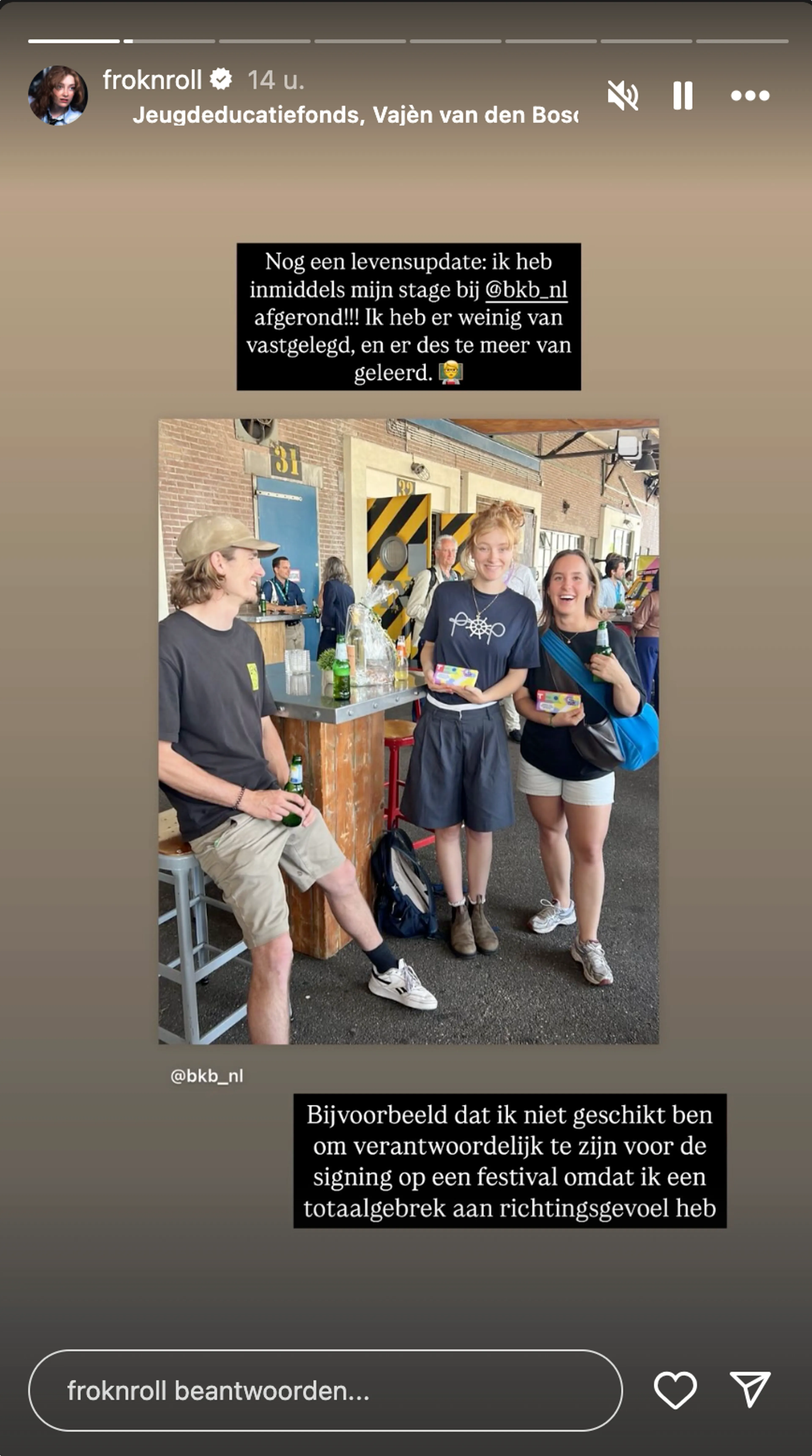 Bron: Instagram Froukje  
