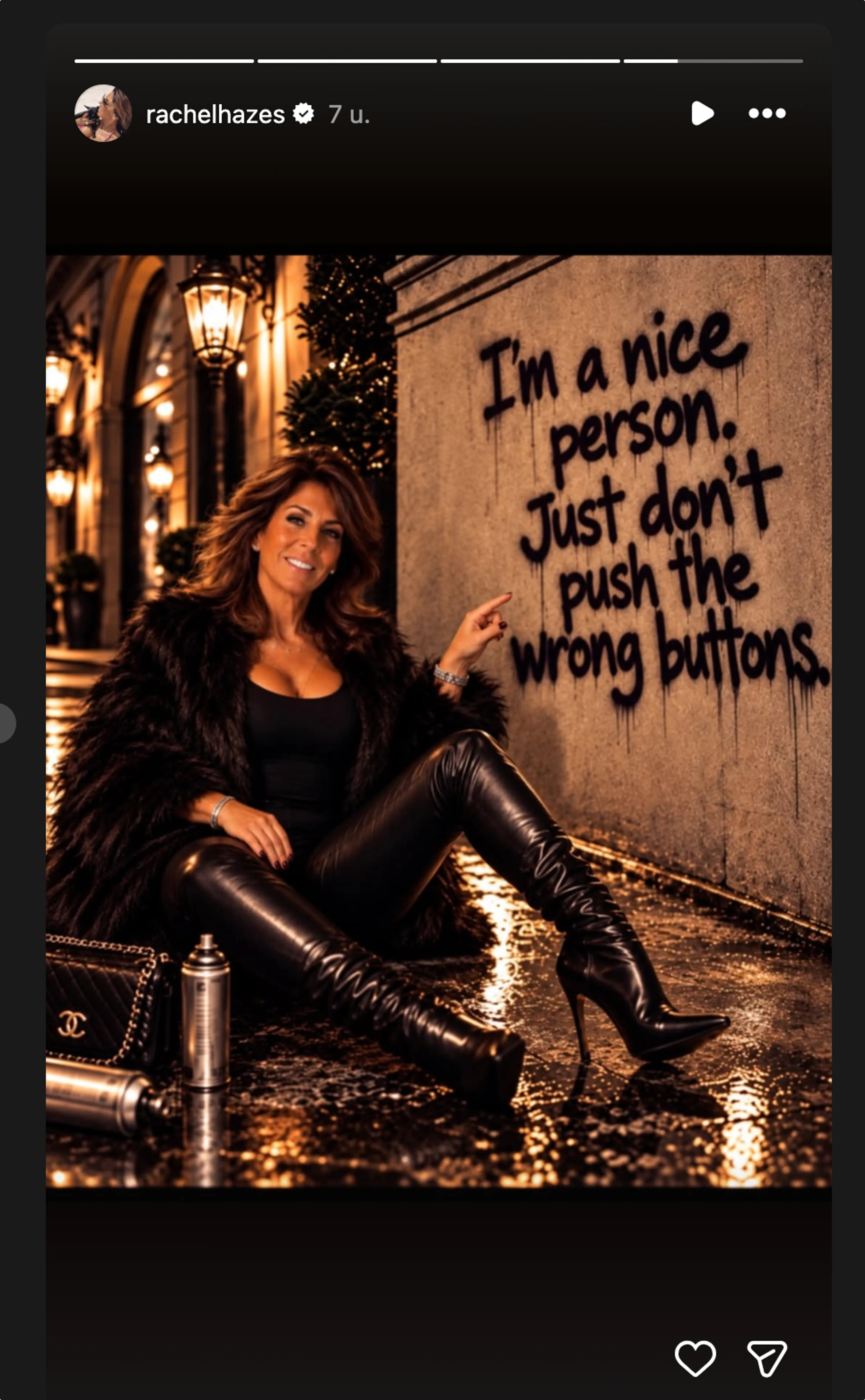 Bron: Instagram@rachelhazes
