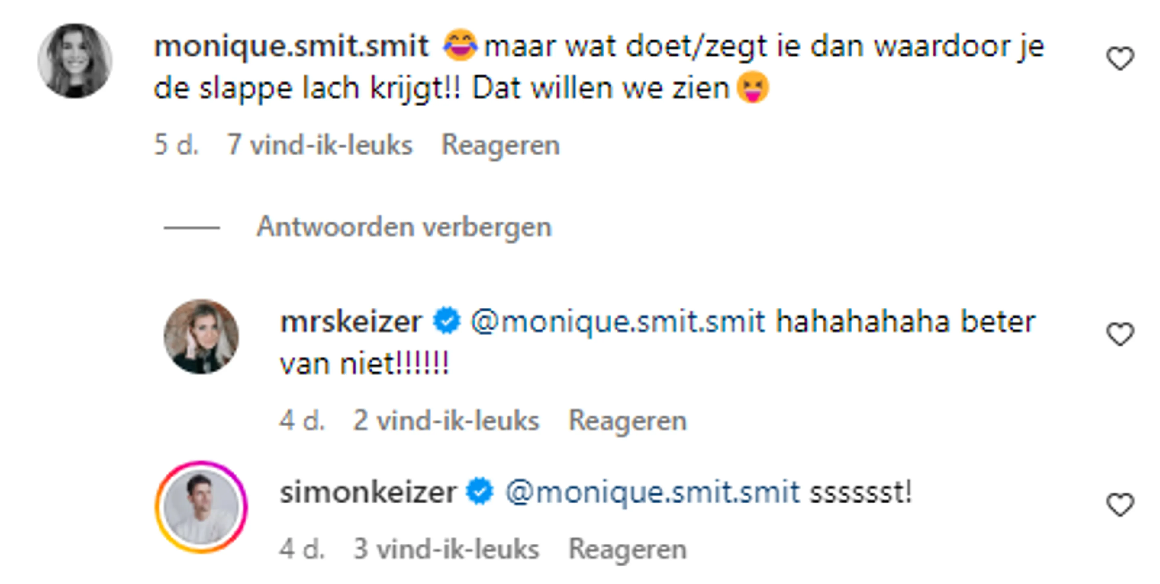 Bron: Instagram Annemarie Keizer