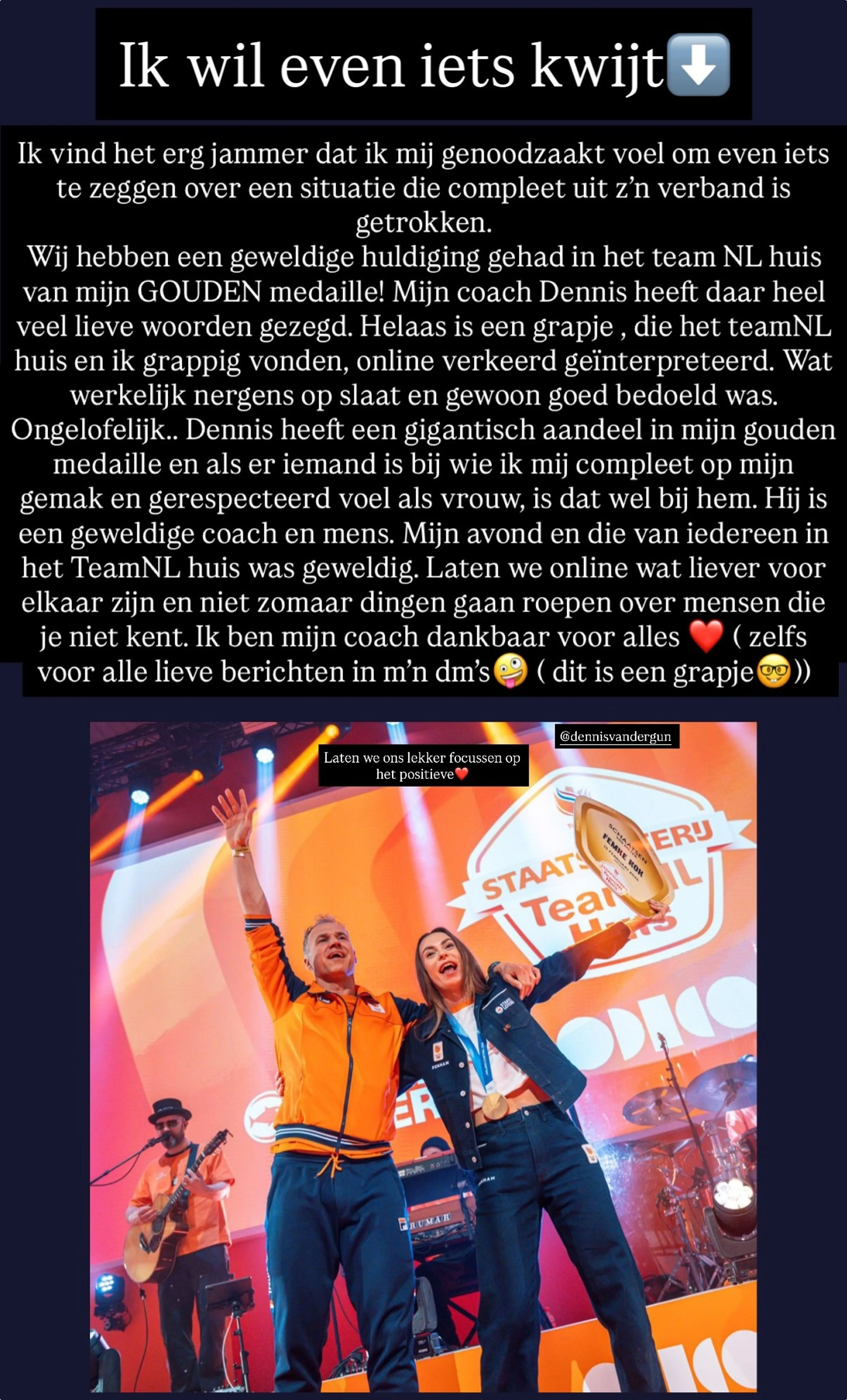 Bron: Instagram Femke Kok