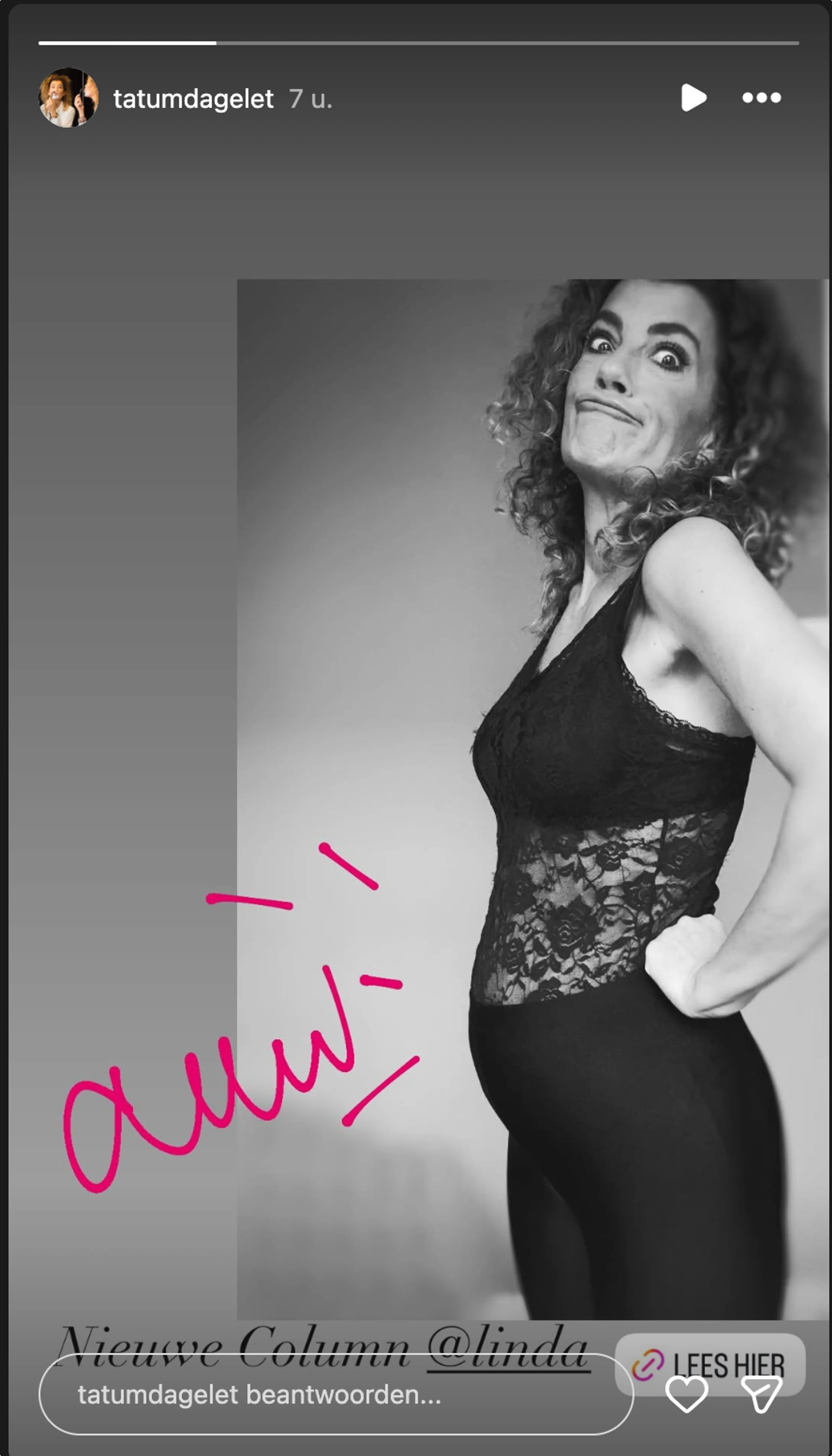 Bron: Instagram @tatumdagelet