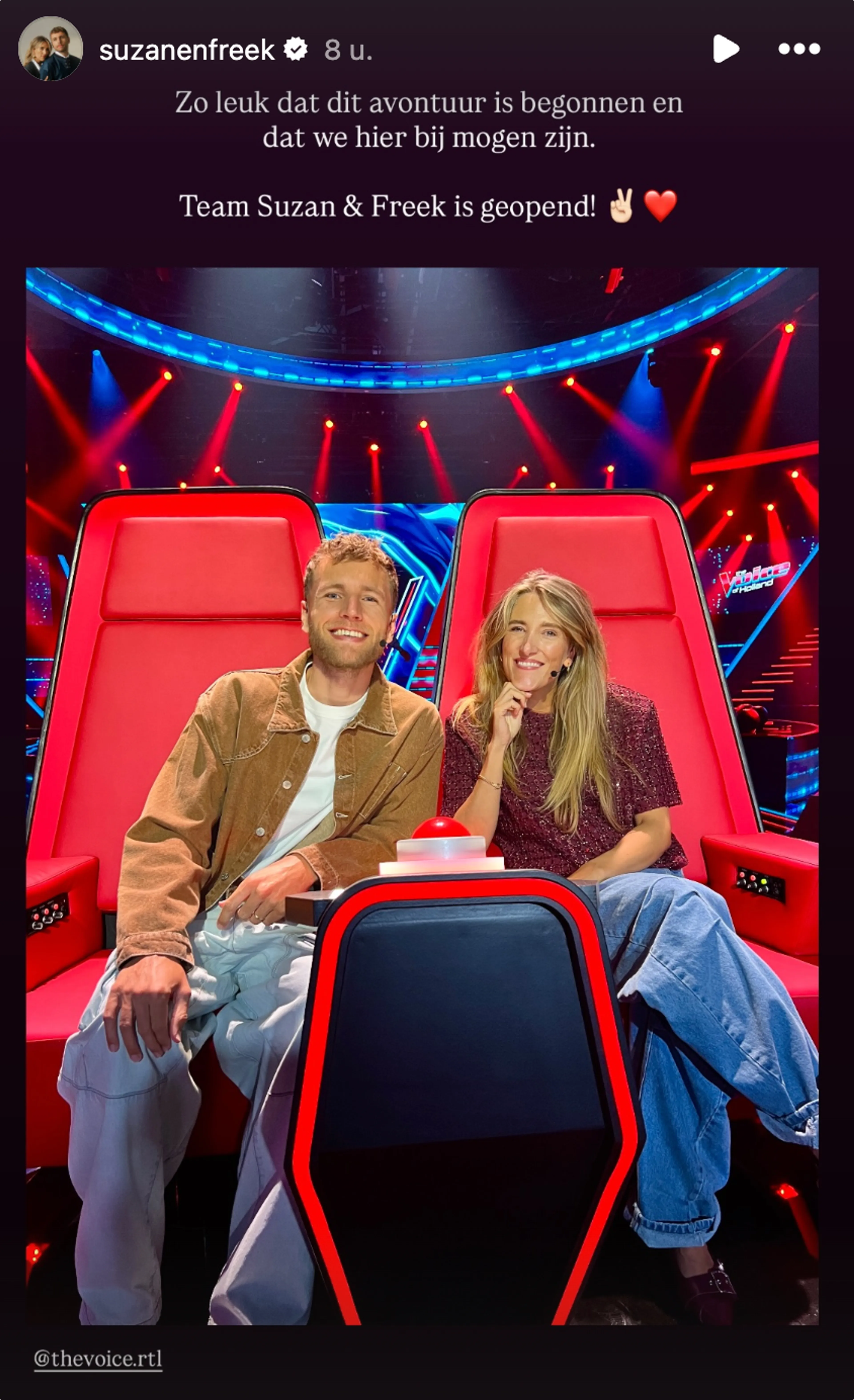 Bron: Instagram Suzan en Freek