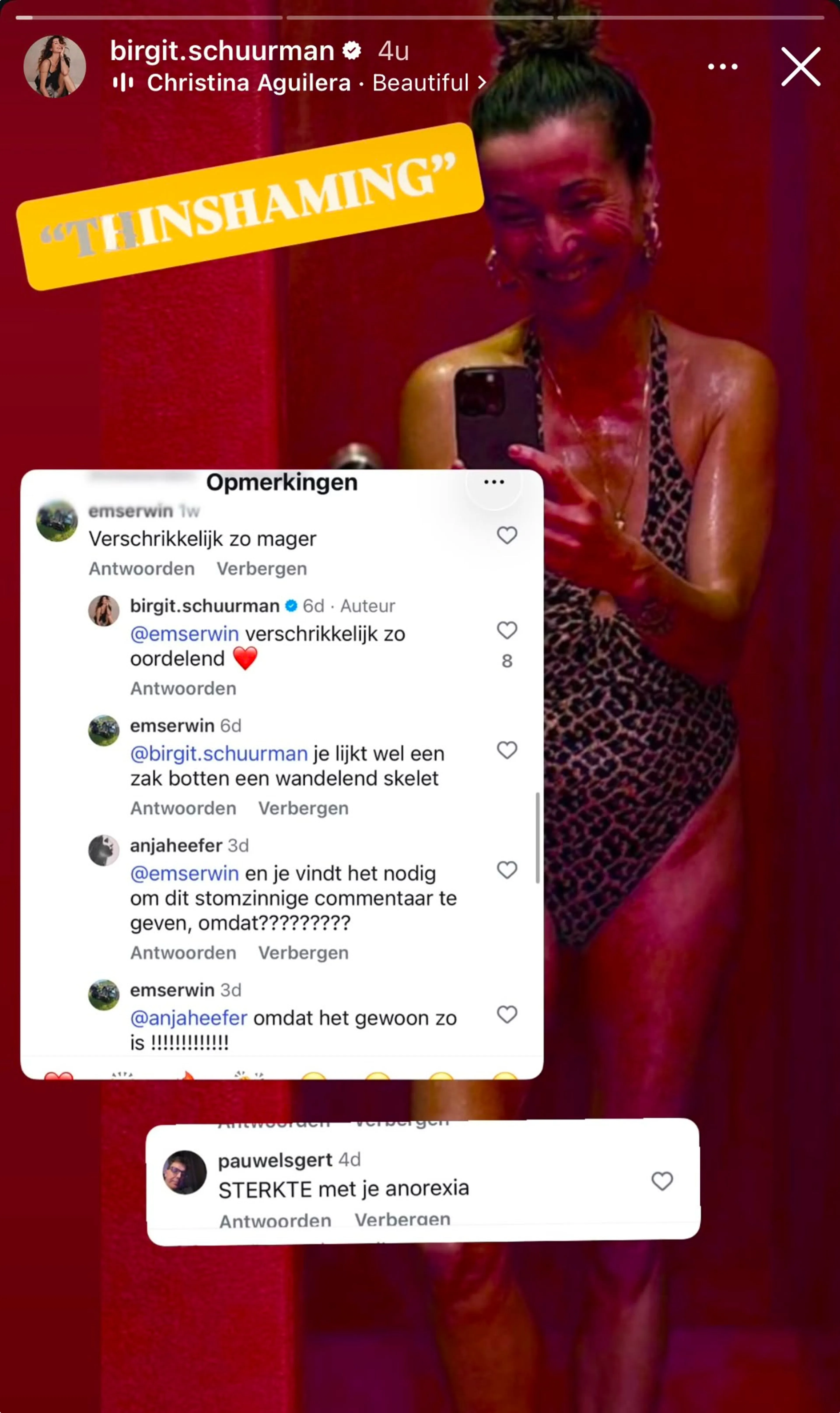 Bron: Instagram Birgit Schuurman