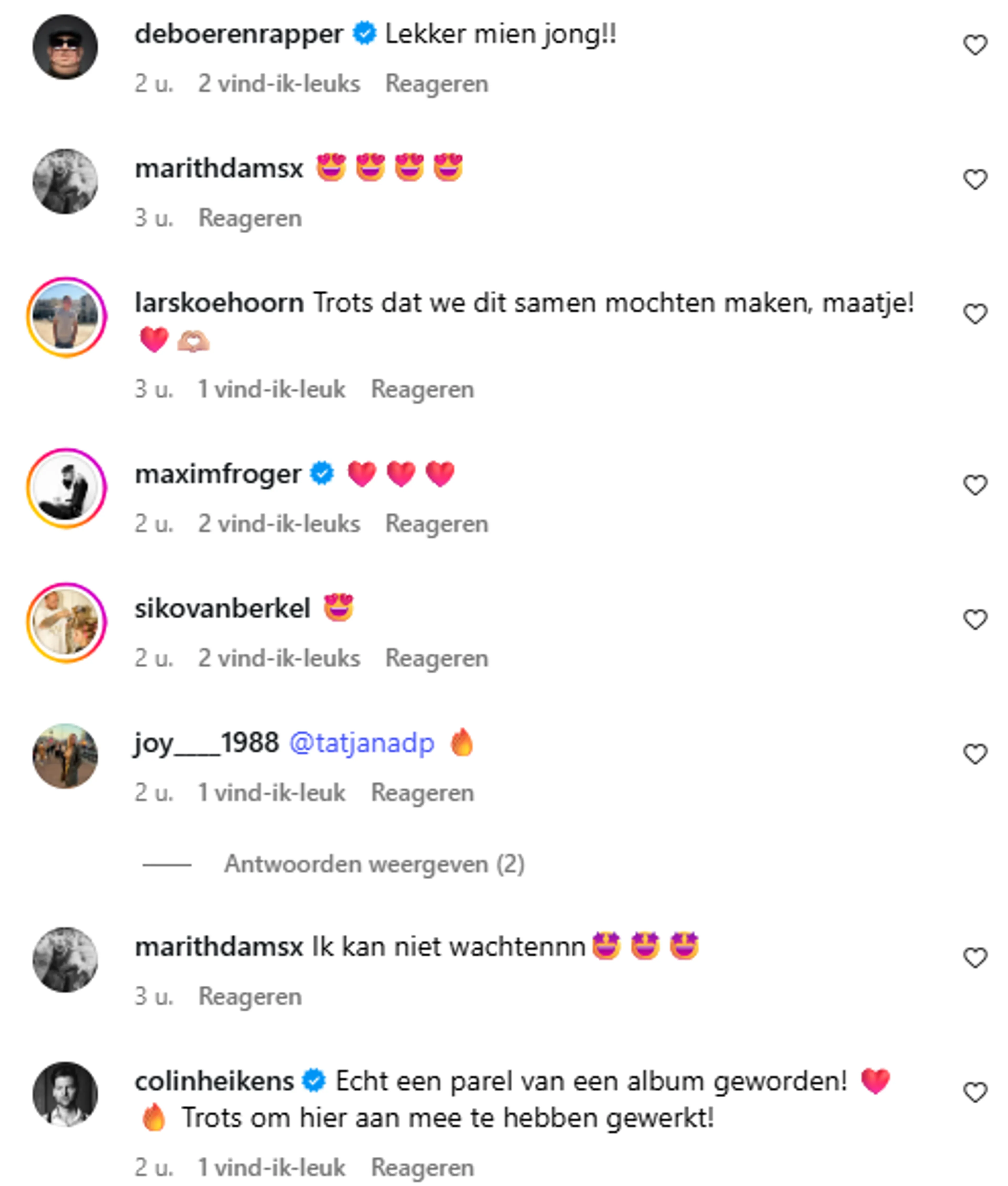 Bron: Instagram Mart Hoogkamer
