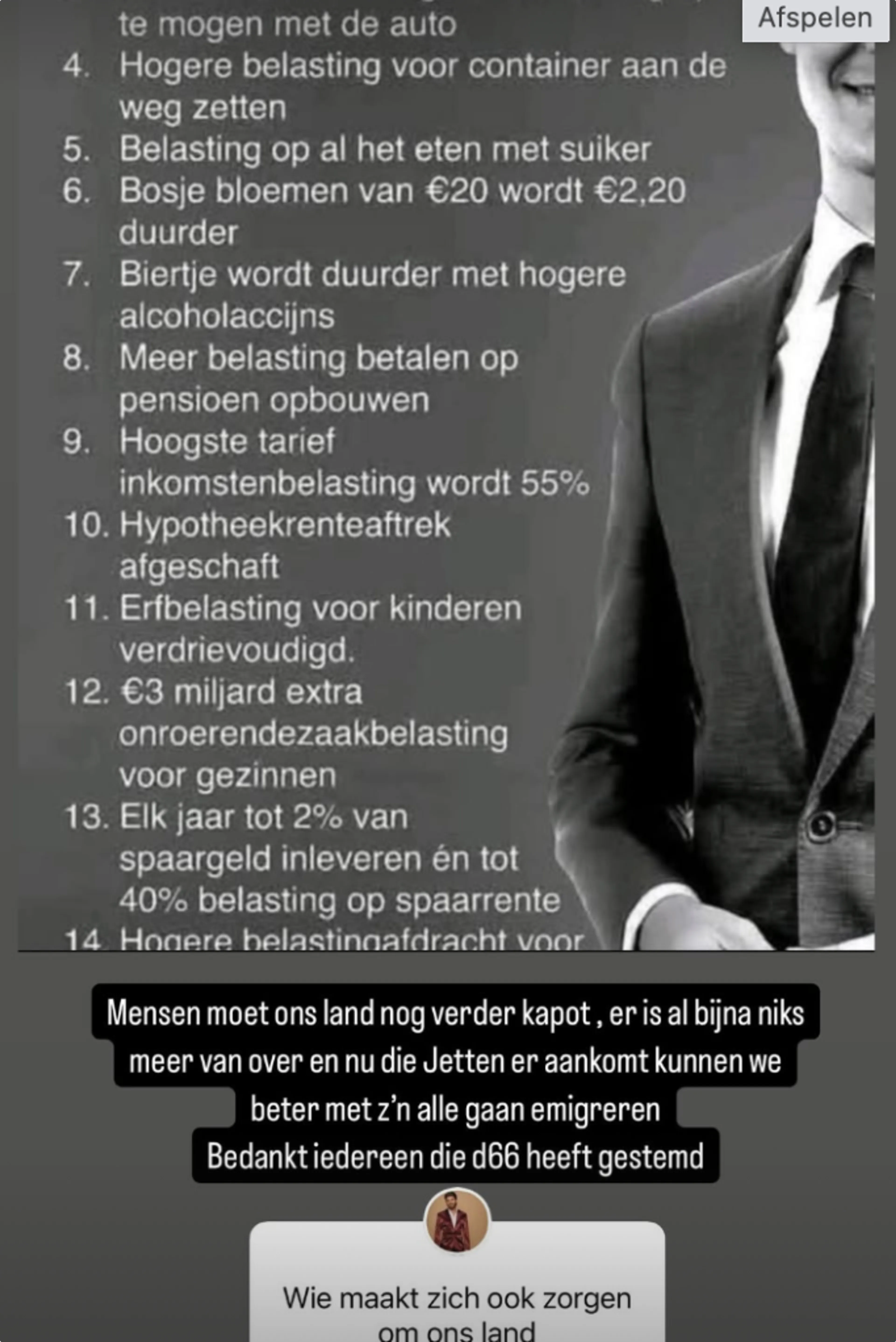 Bron: Instagram Roy Donders