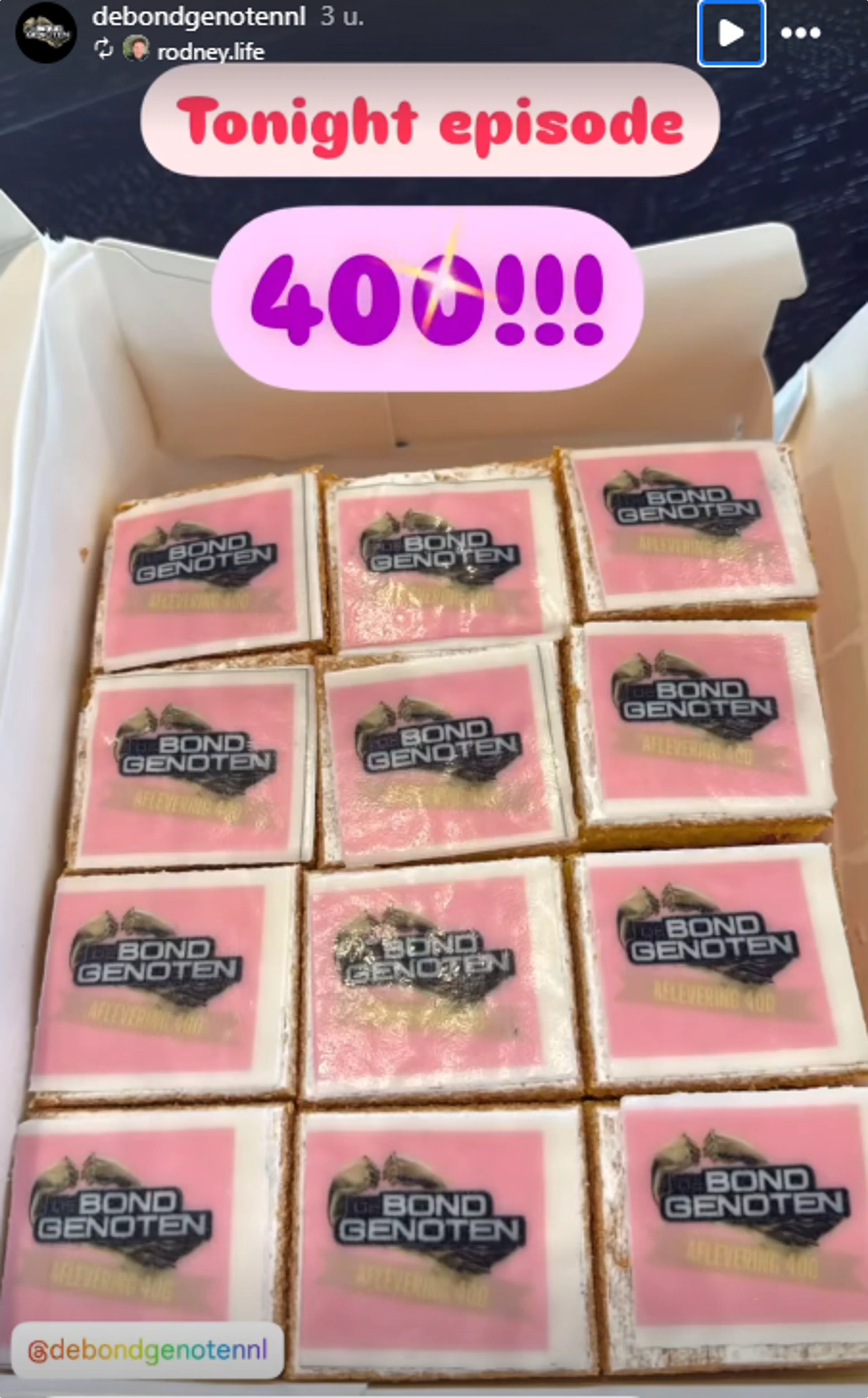 Vrijdagavond is de 400e aflevering van De Bondgenoten.