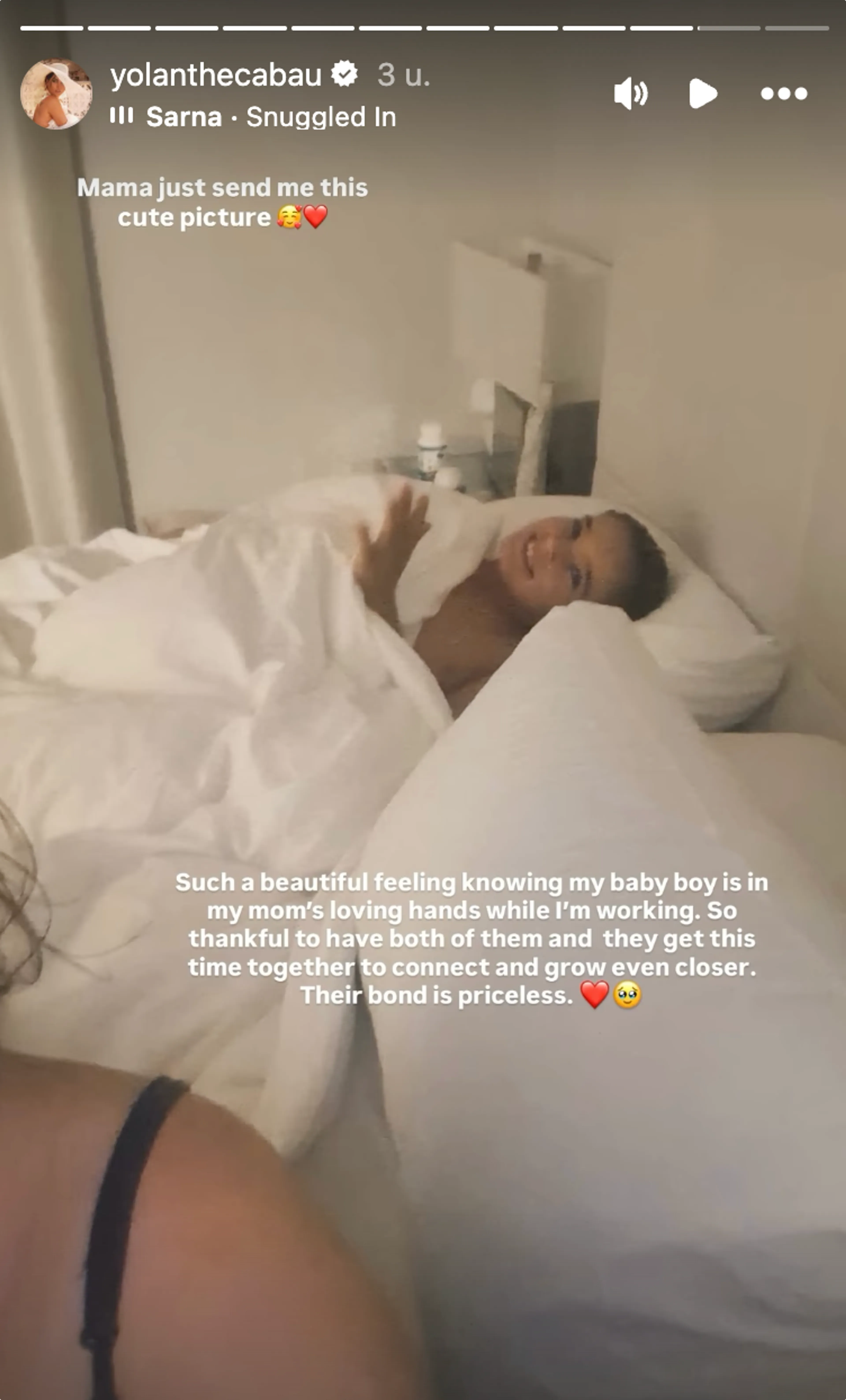 Bron: Instagram / Yolanthe Cabau