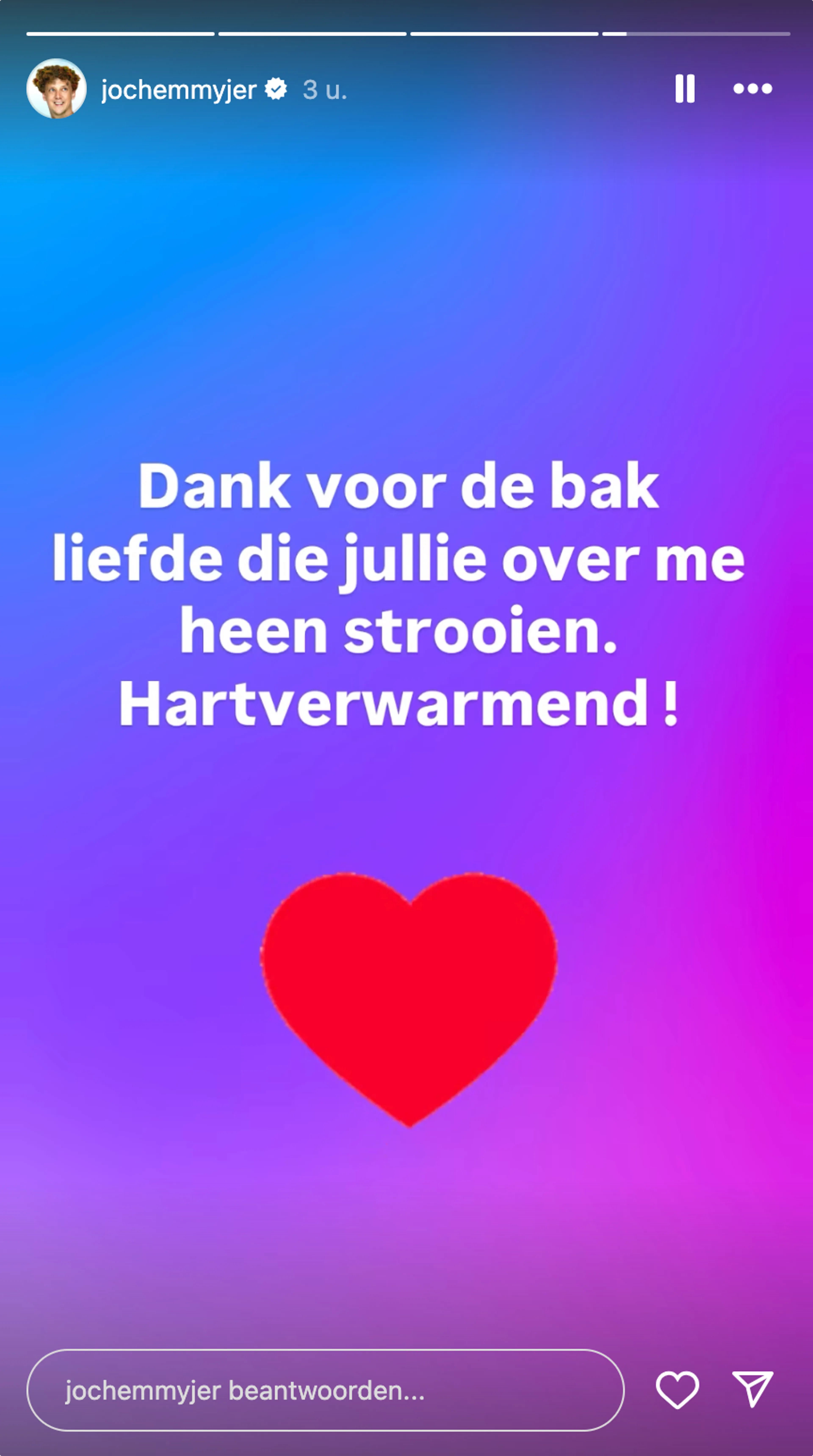 Bron: Instagram Jochem Myjer
