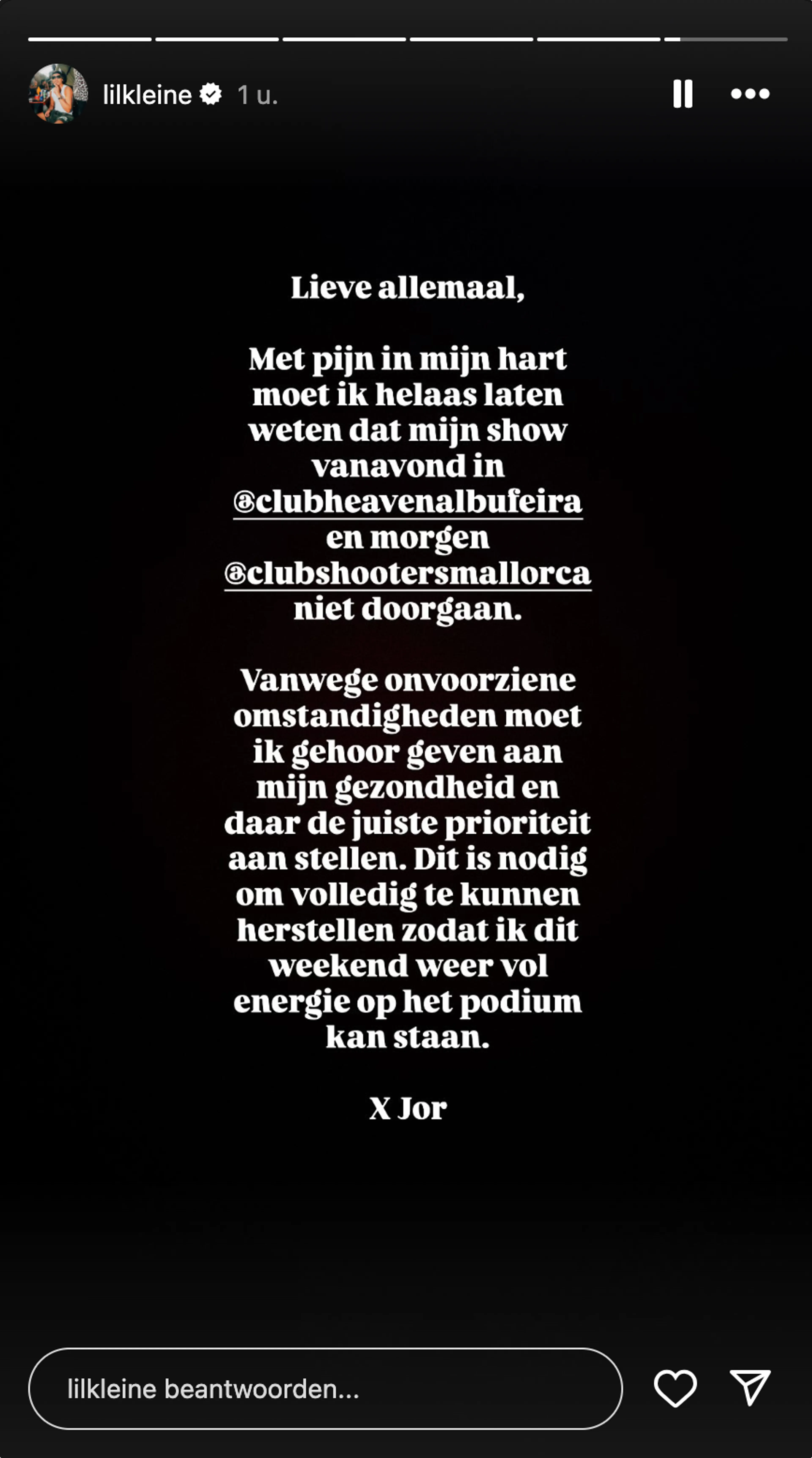 Bron: Instagram Lil Kleine