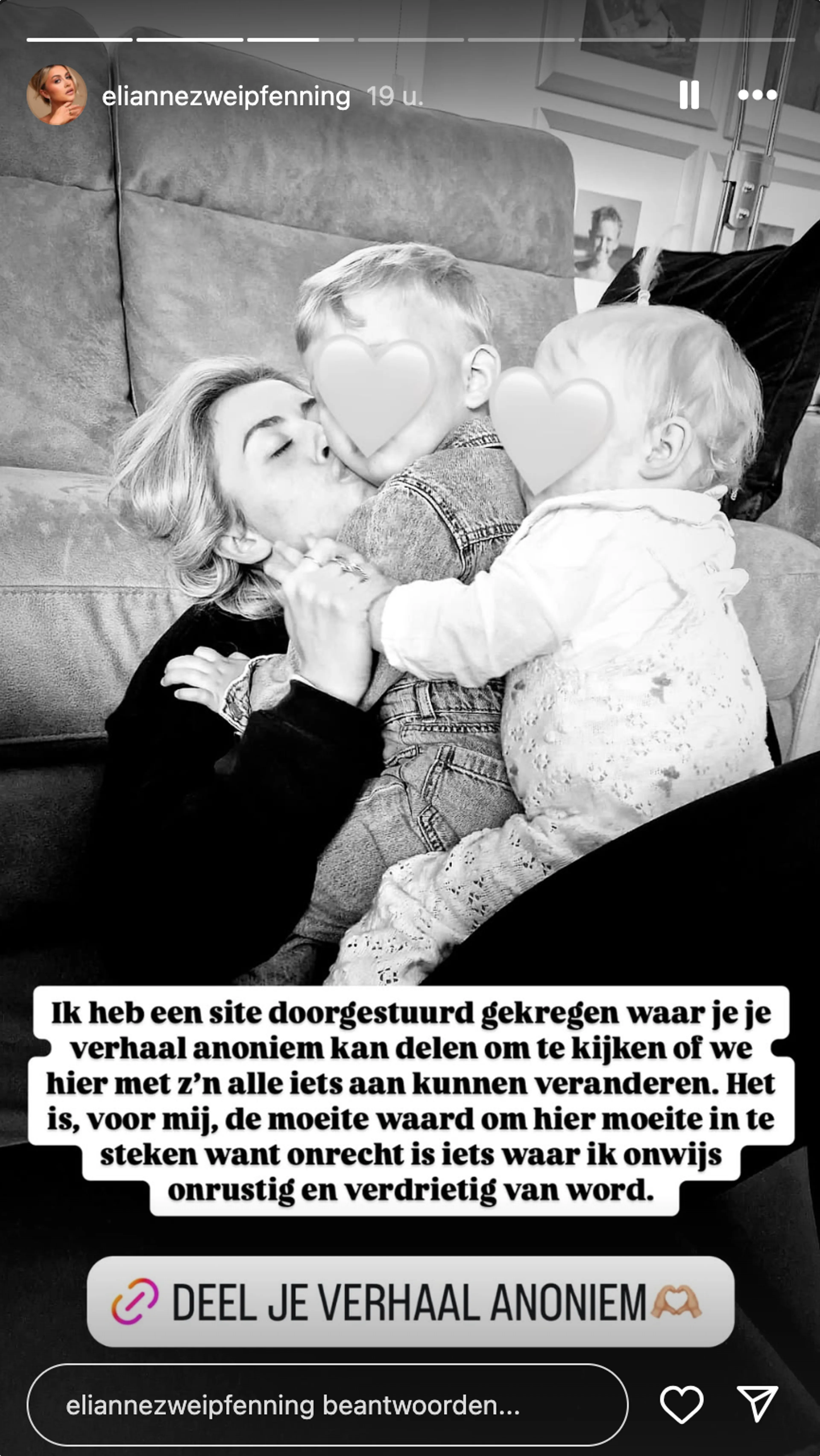 Bron: Instagram Elianne Zweipfenning