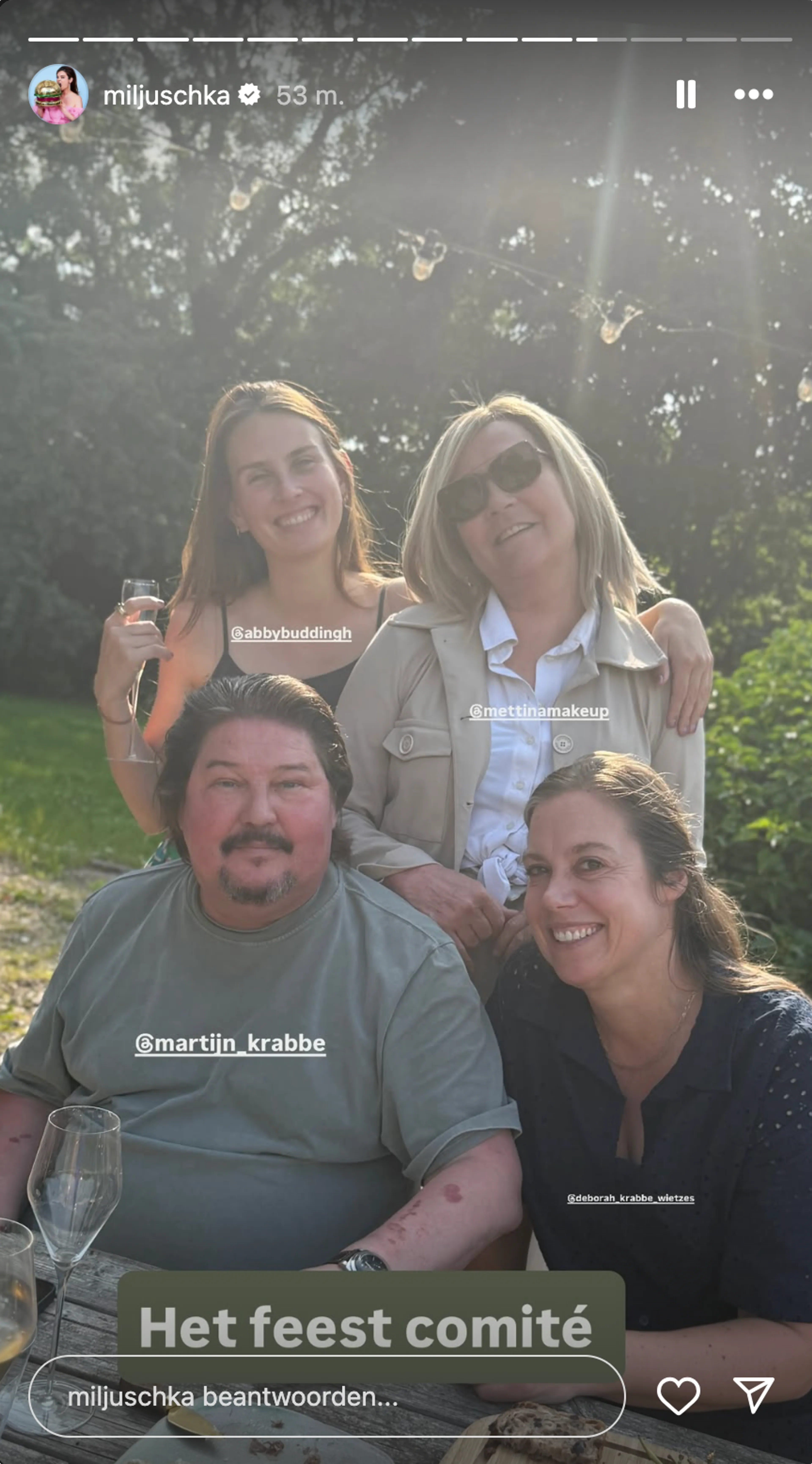 Bron: Instagram Miljuschka 
