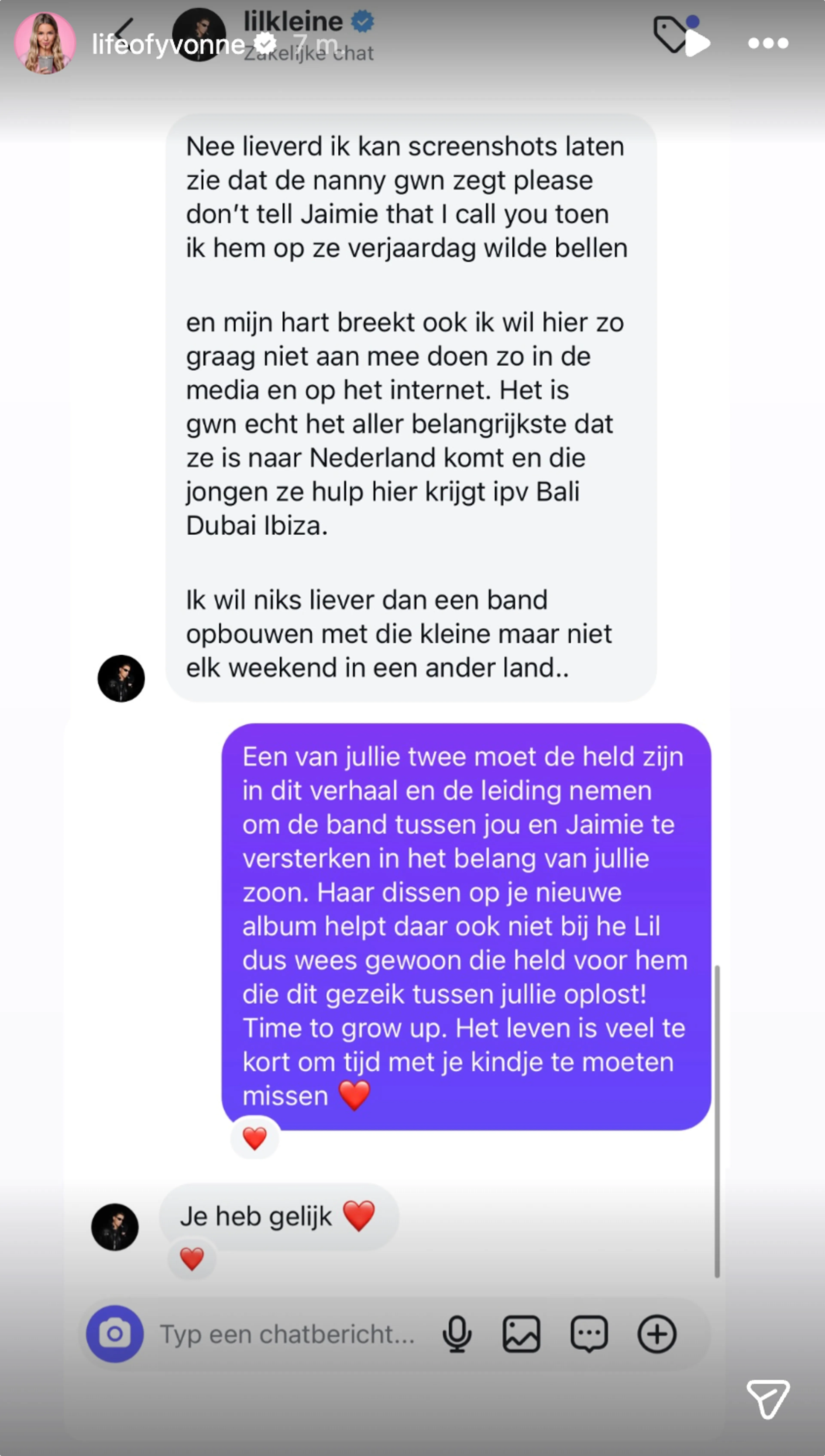 Bron: Instagram Yvonne Coldeweijer