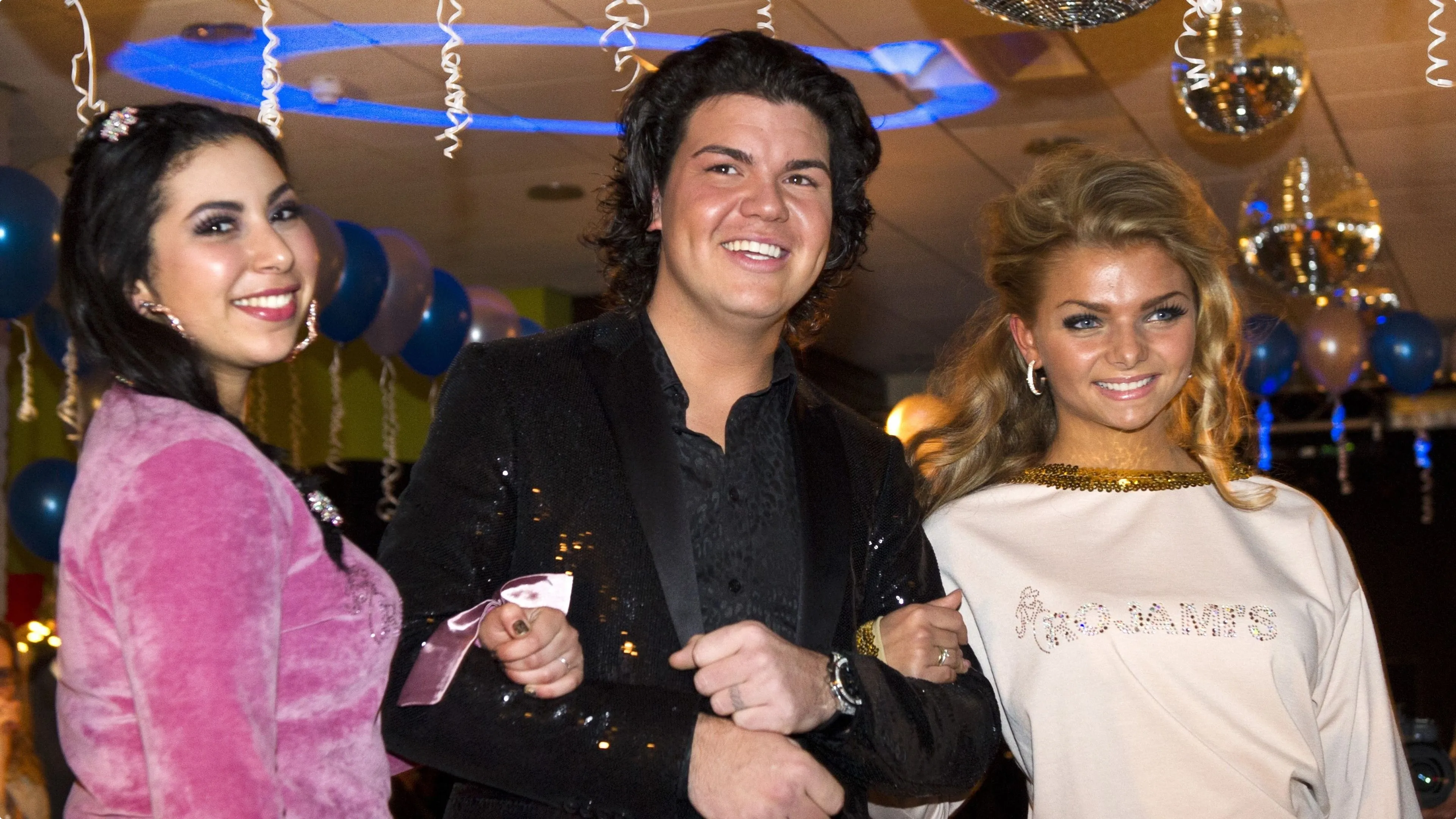 Roy Donders bij zijn modeshow. ANP