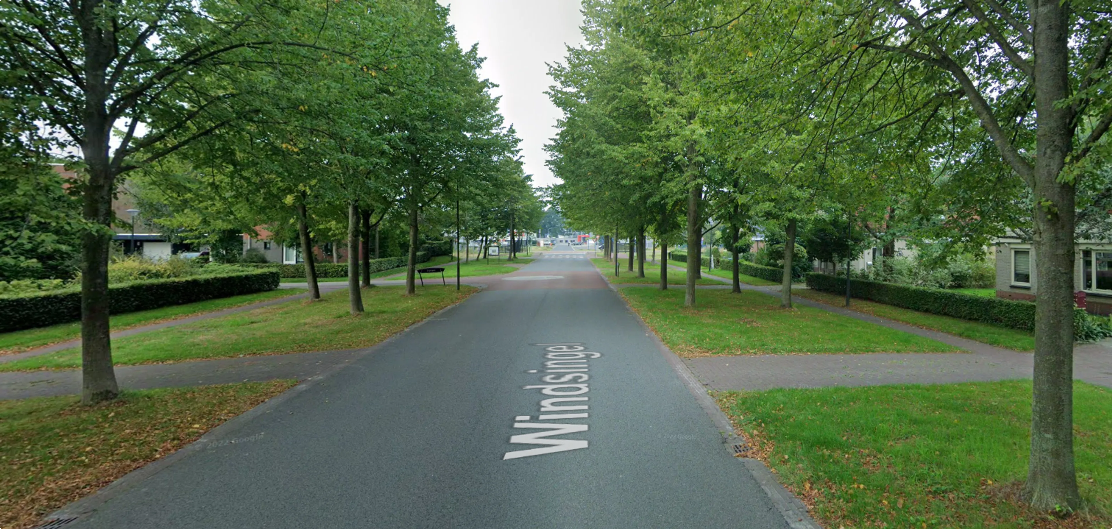 De Windsingel, waar het incident gebeurde. Beeld: Google Streetview