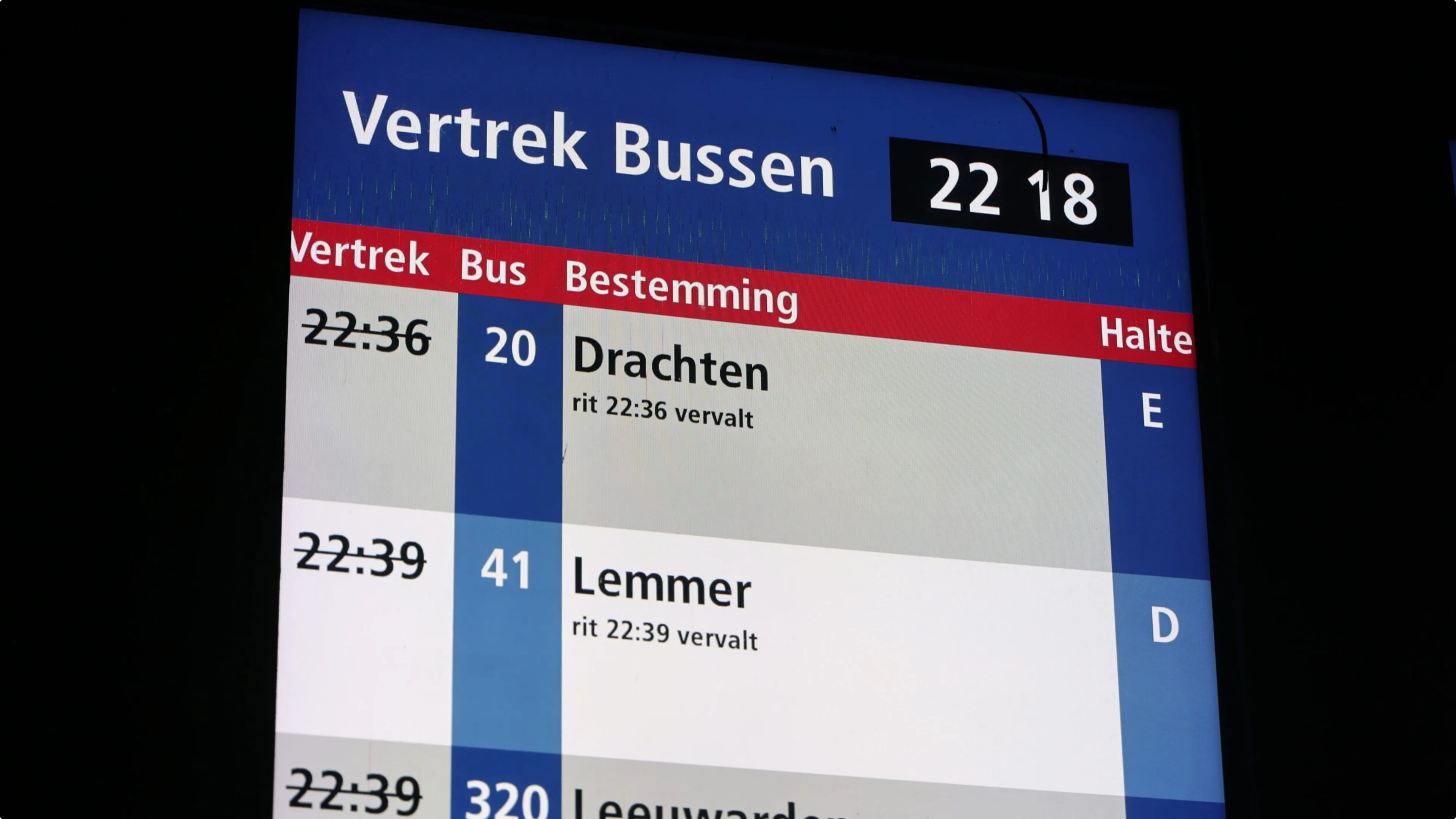 Bussen vallen uit. Beeld: CAMJO media