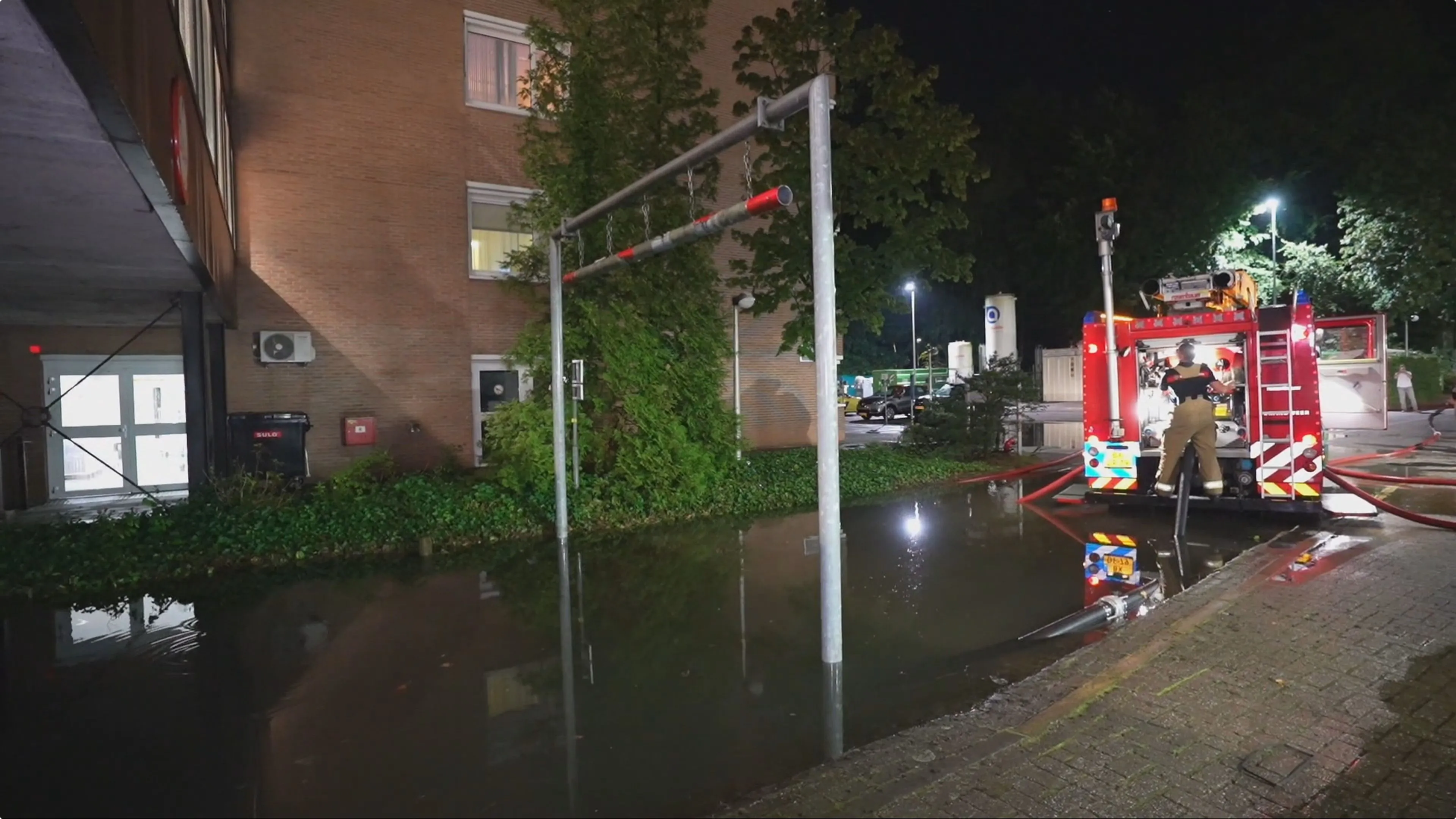 Spoedeisende hulp moest vanwege de wateroverlast sluiten. Beeld: Persbureau Heitink