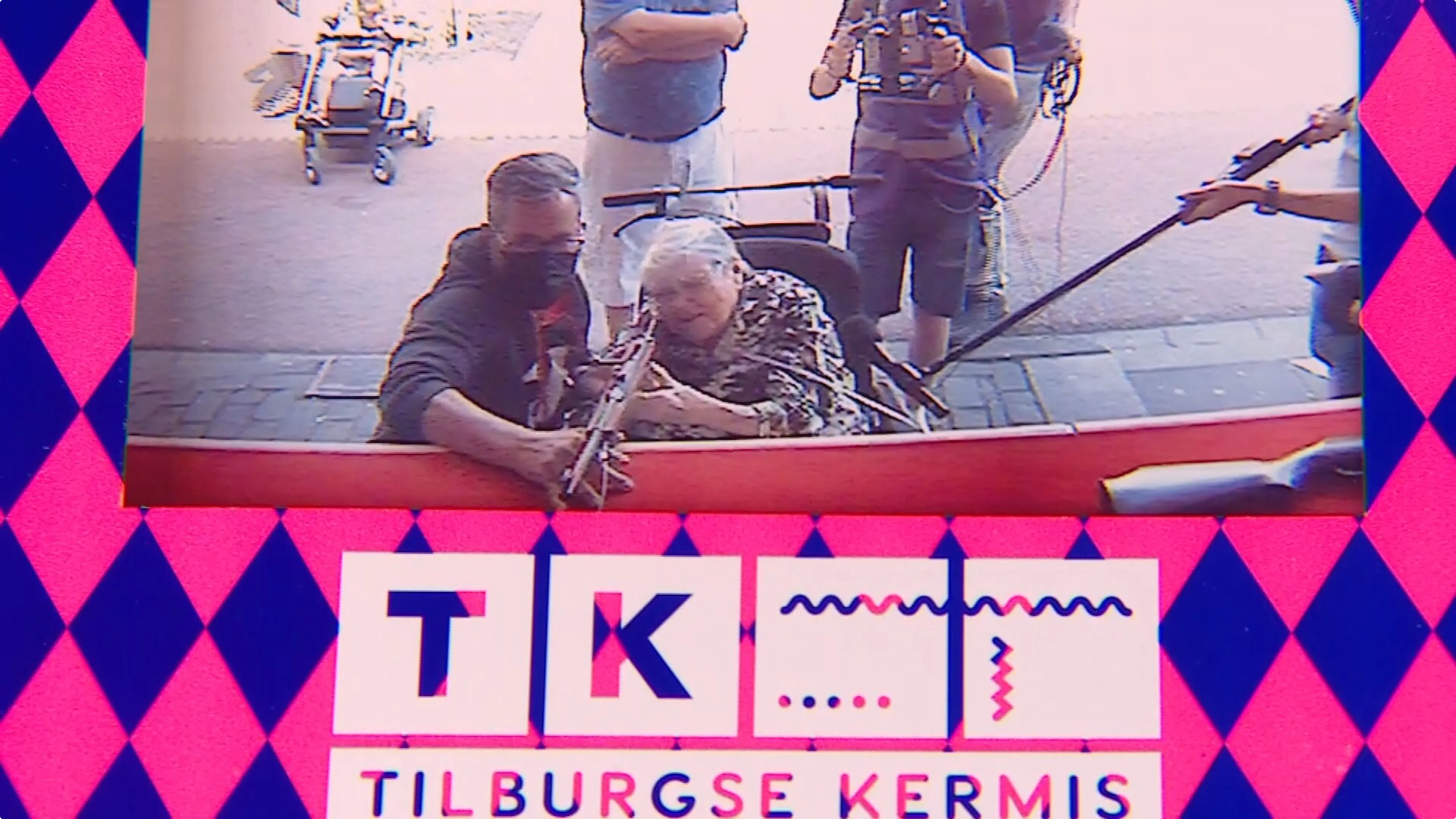 Luchtbuks Ria op de Tilburgse kermis