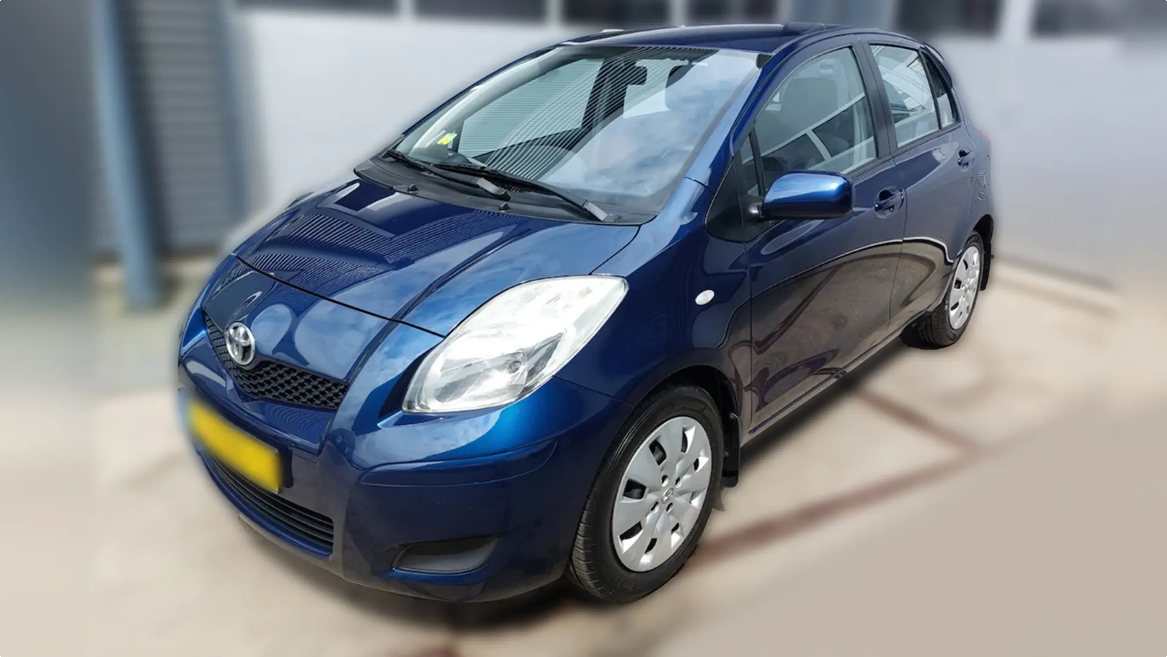 De soortgelijke Toyota Yaris (beeld: politie)