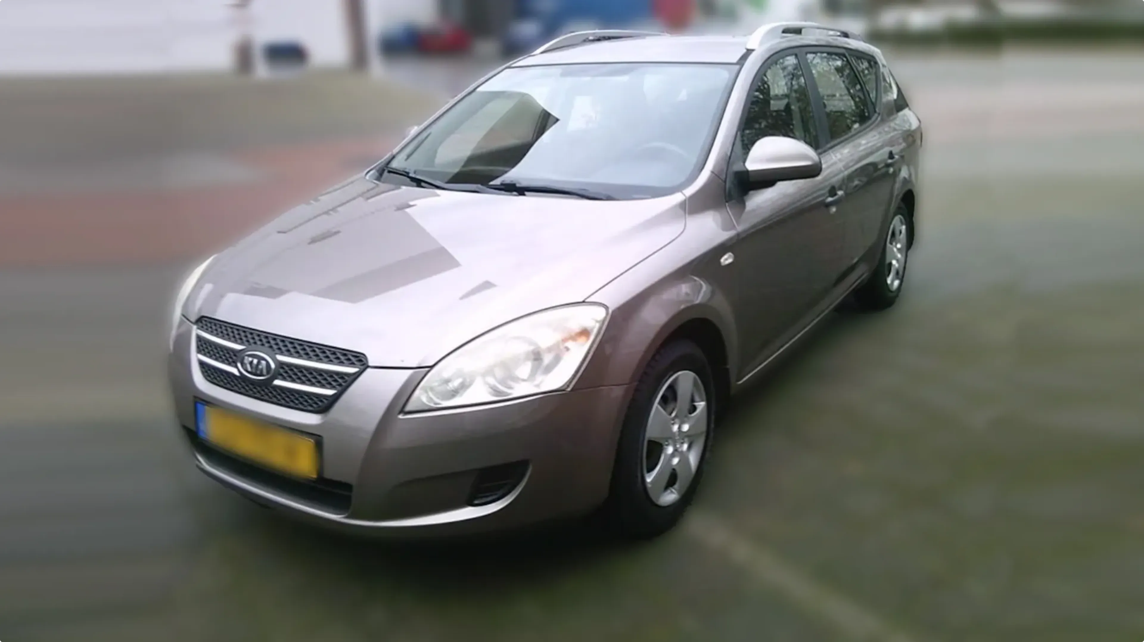 De soortgelijke Kia Ceed station (Beeld: politie)