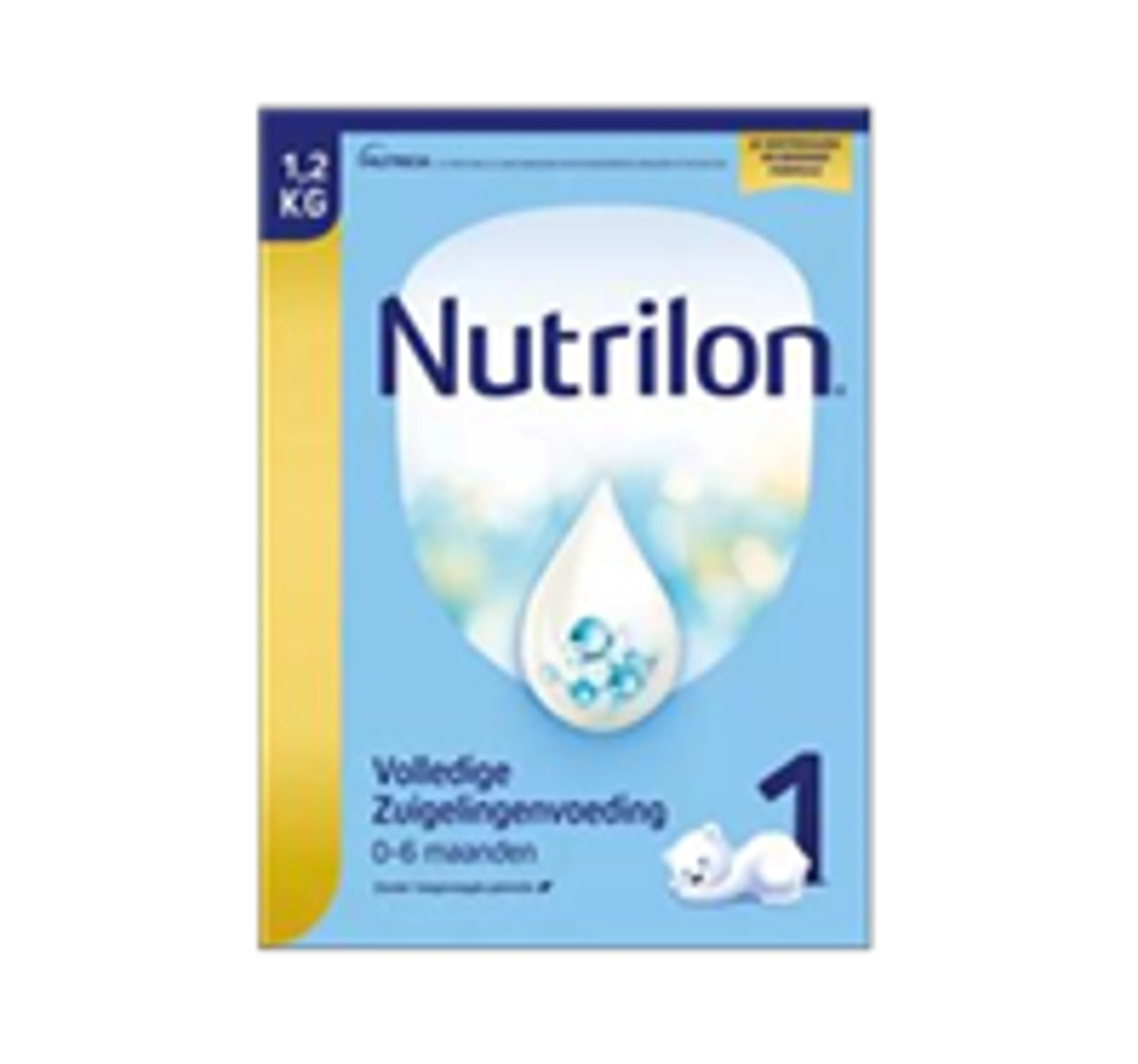 Nutrilon volledige zuigelingenvoeding 1 1.2kg – NL Beeld Danone