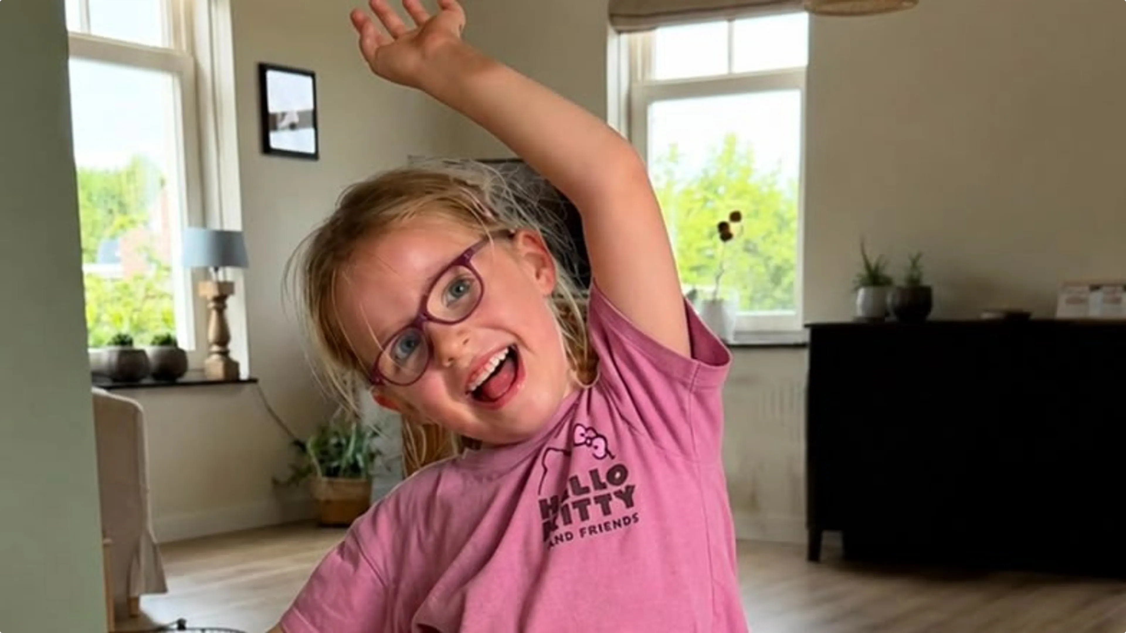 Ellaria is blij dat ze weer thuis is. Foto: Namens de Familie