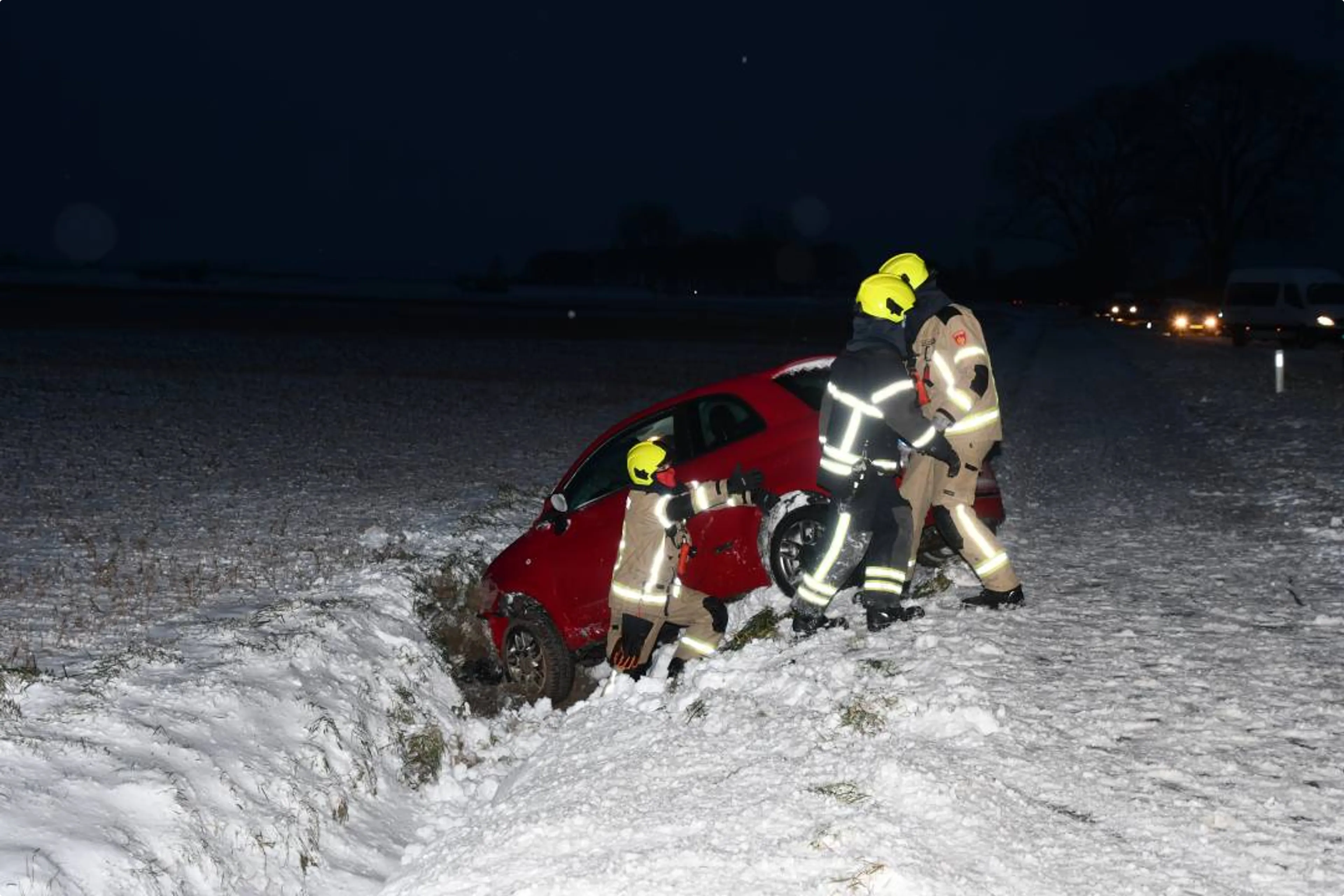 Ongeluk in Lewedorp Zeeland