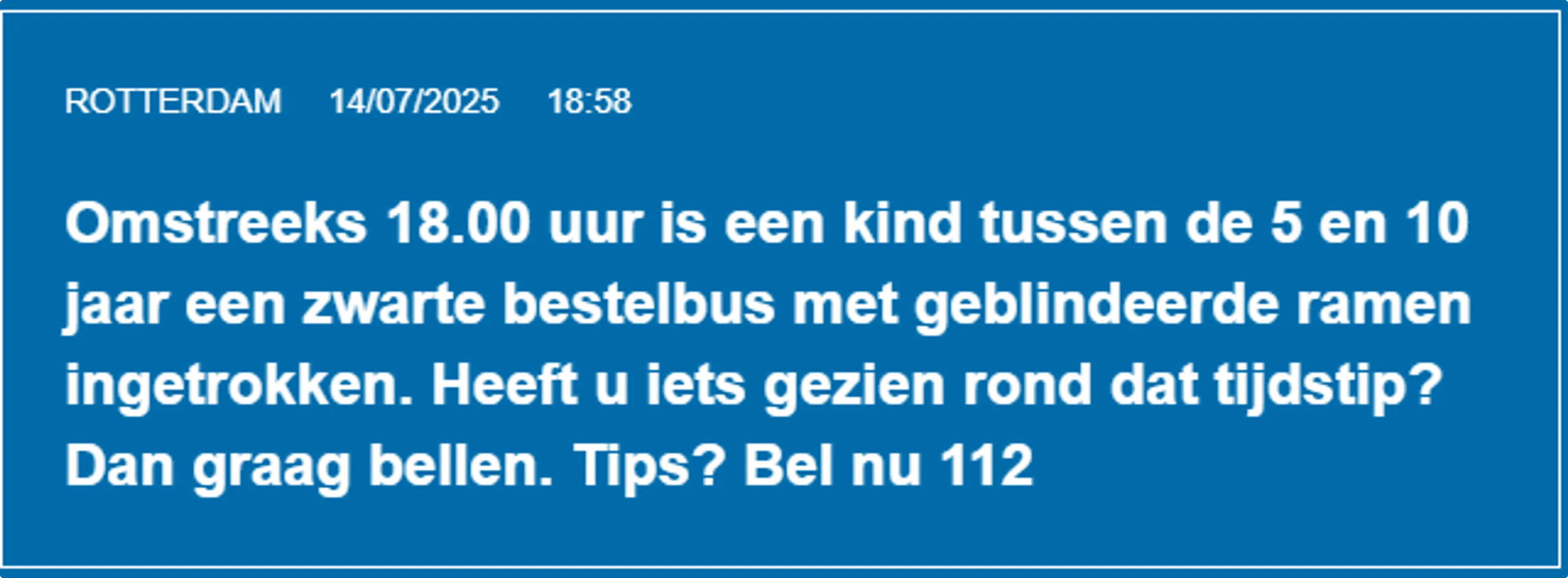Beeld: Burgernet