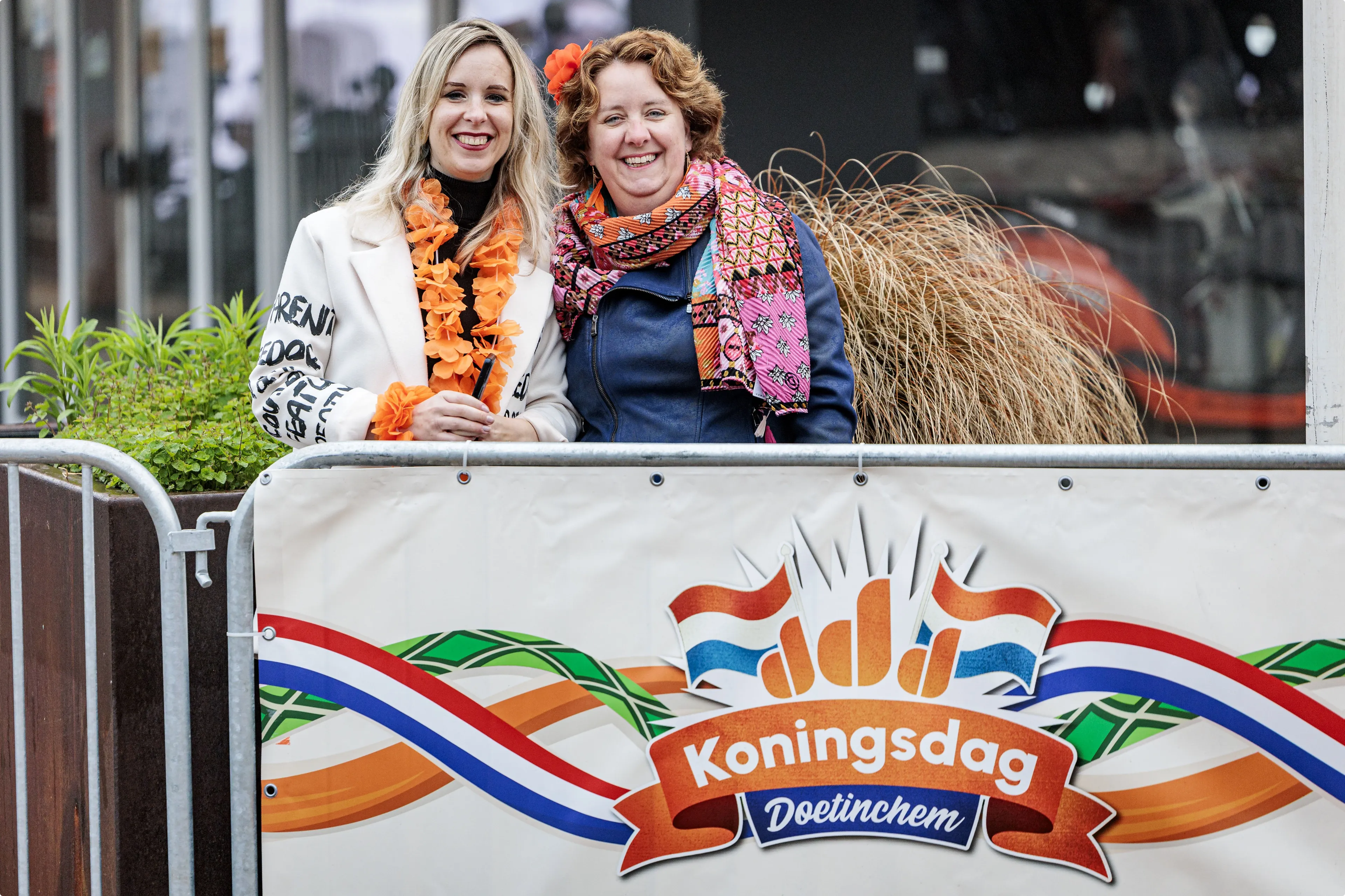 Eerste Oranjefans in Doetinchem, beeld: ANP