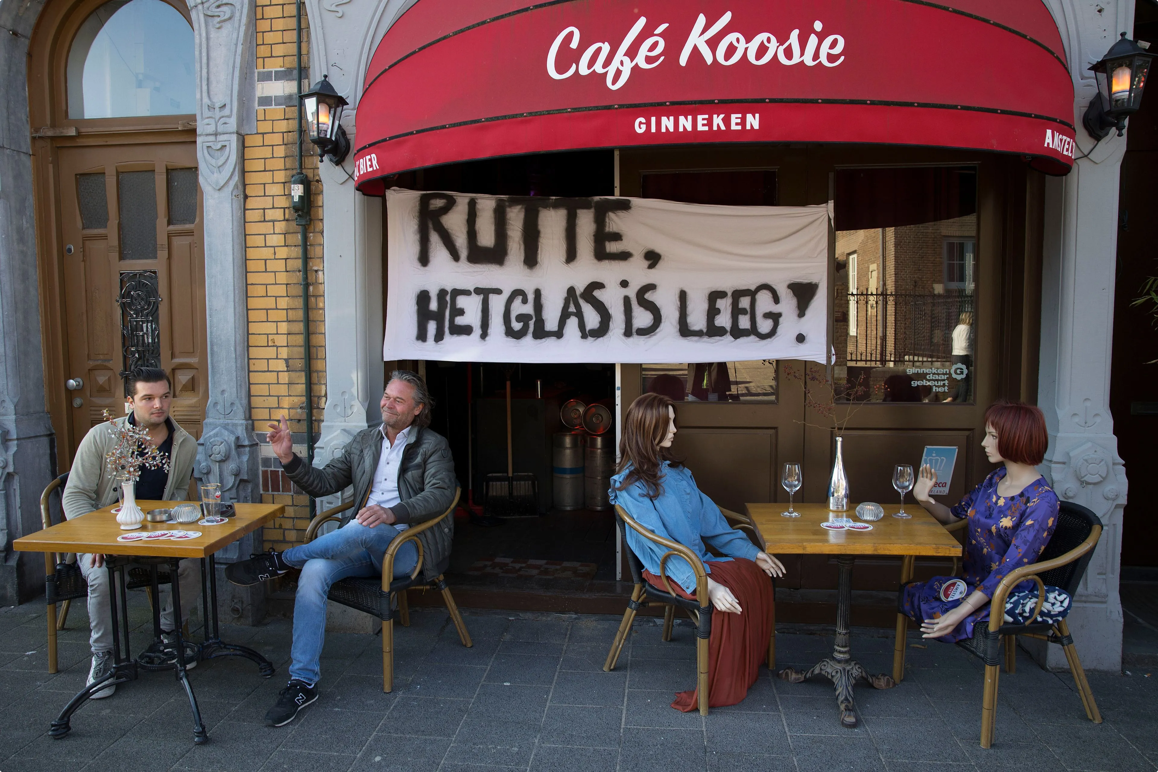 Grapperhaus: met horeca ook data voor openen terrassen bespreken.