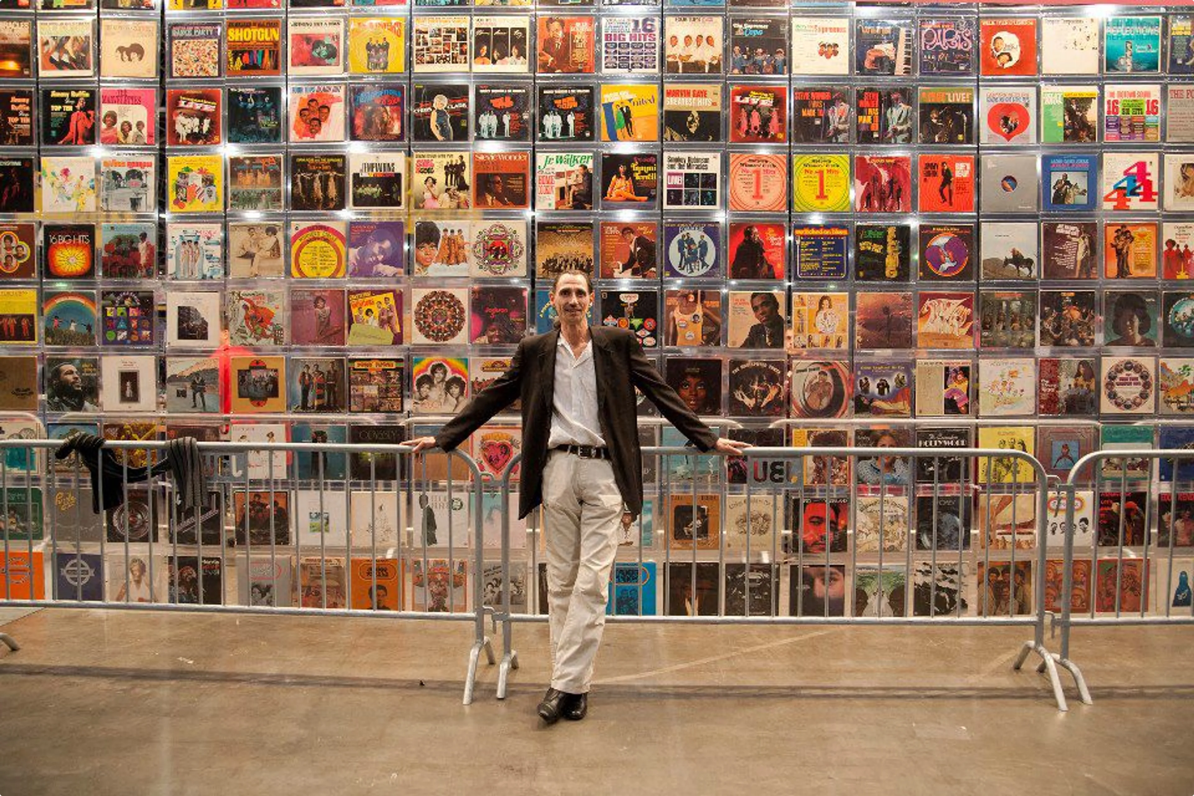 De collectie lp's van Marc Janssen. Beeld: Marc Janssen.