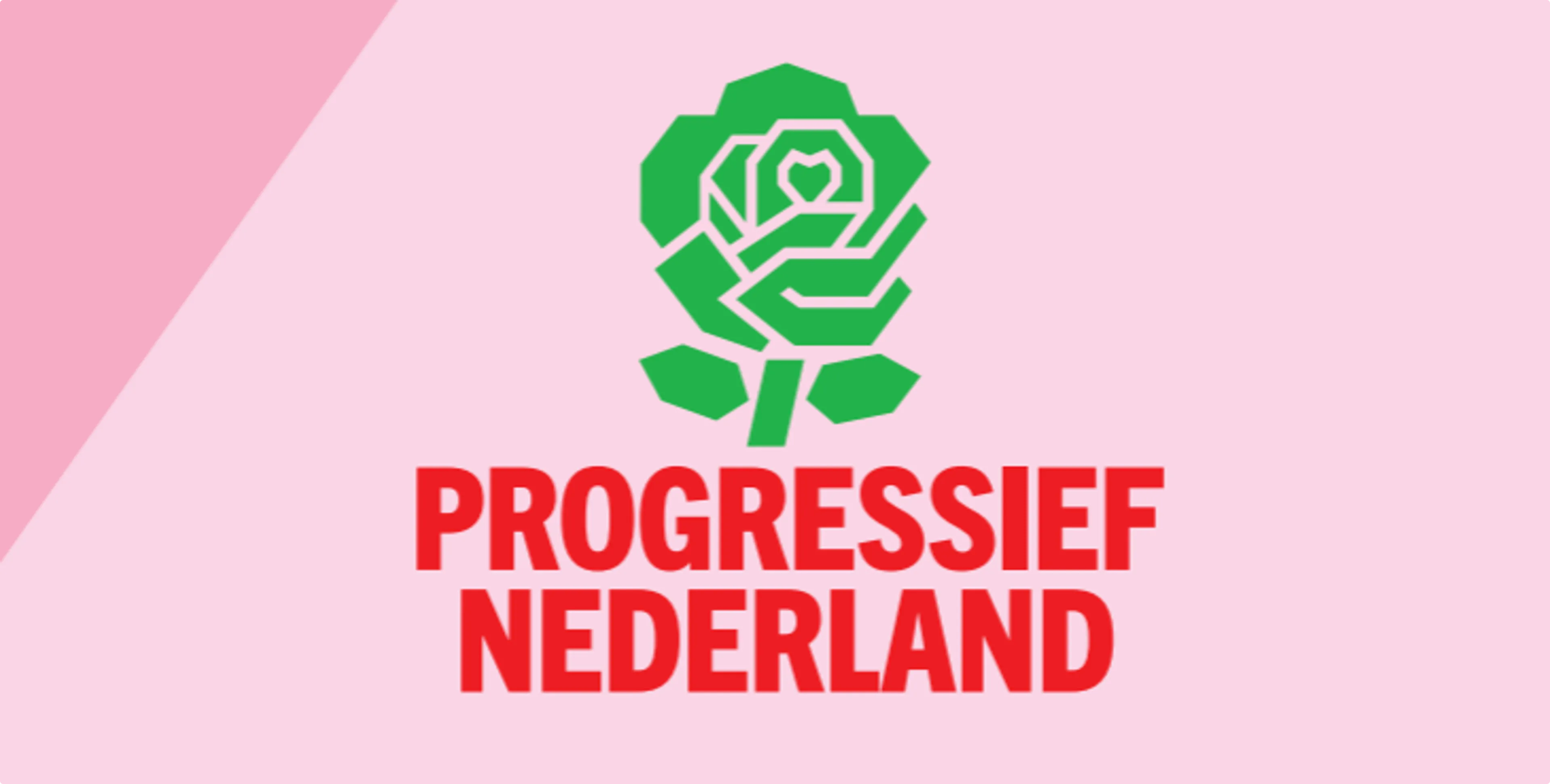 Het nieuwe logo van de partij. Beeld: Progressief Nederland (PRO)