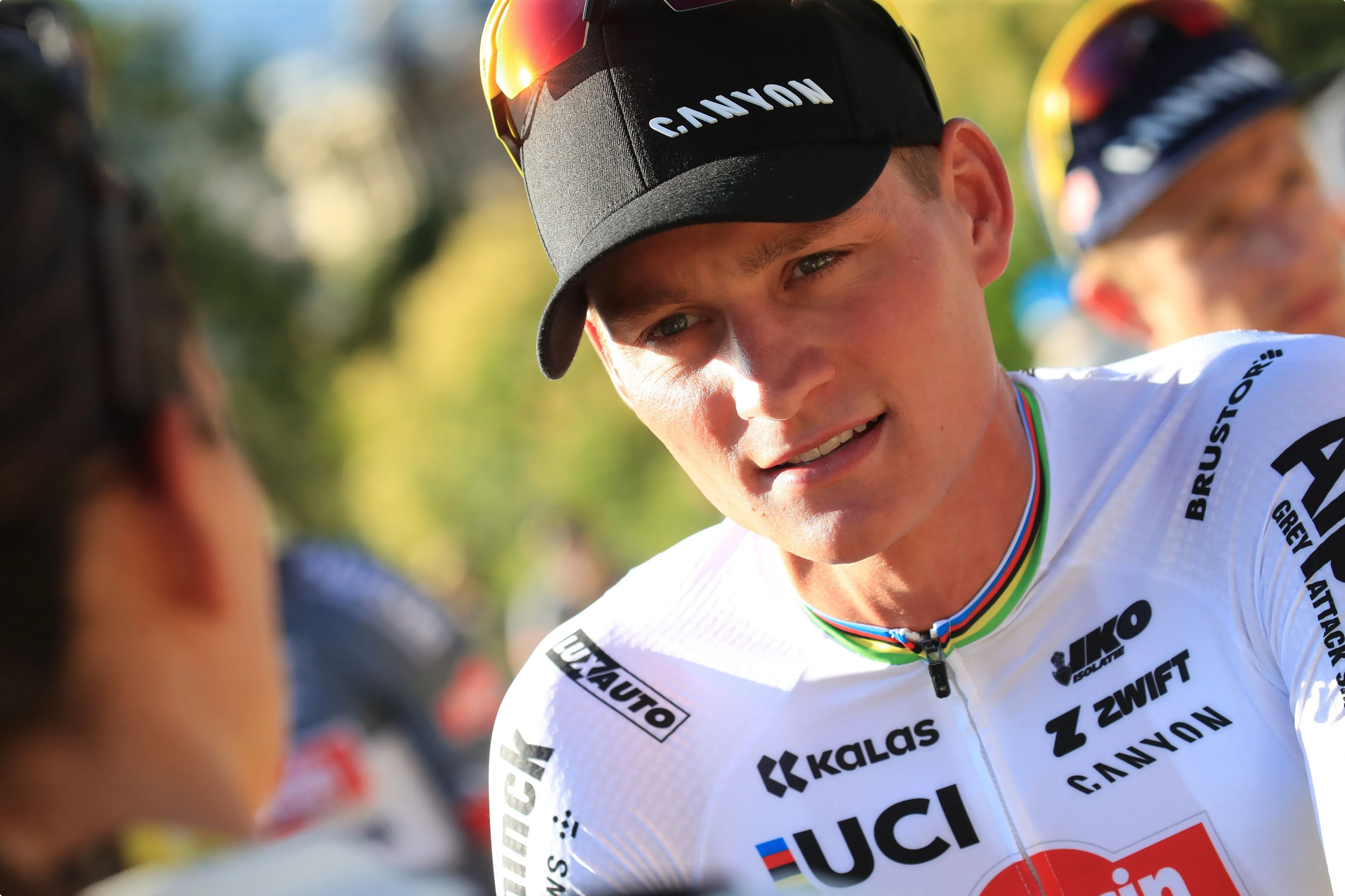 Wereldkampioen Mathieu van der Poel. Beeld: ANP.