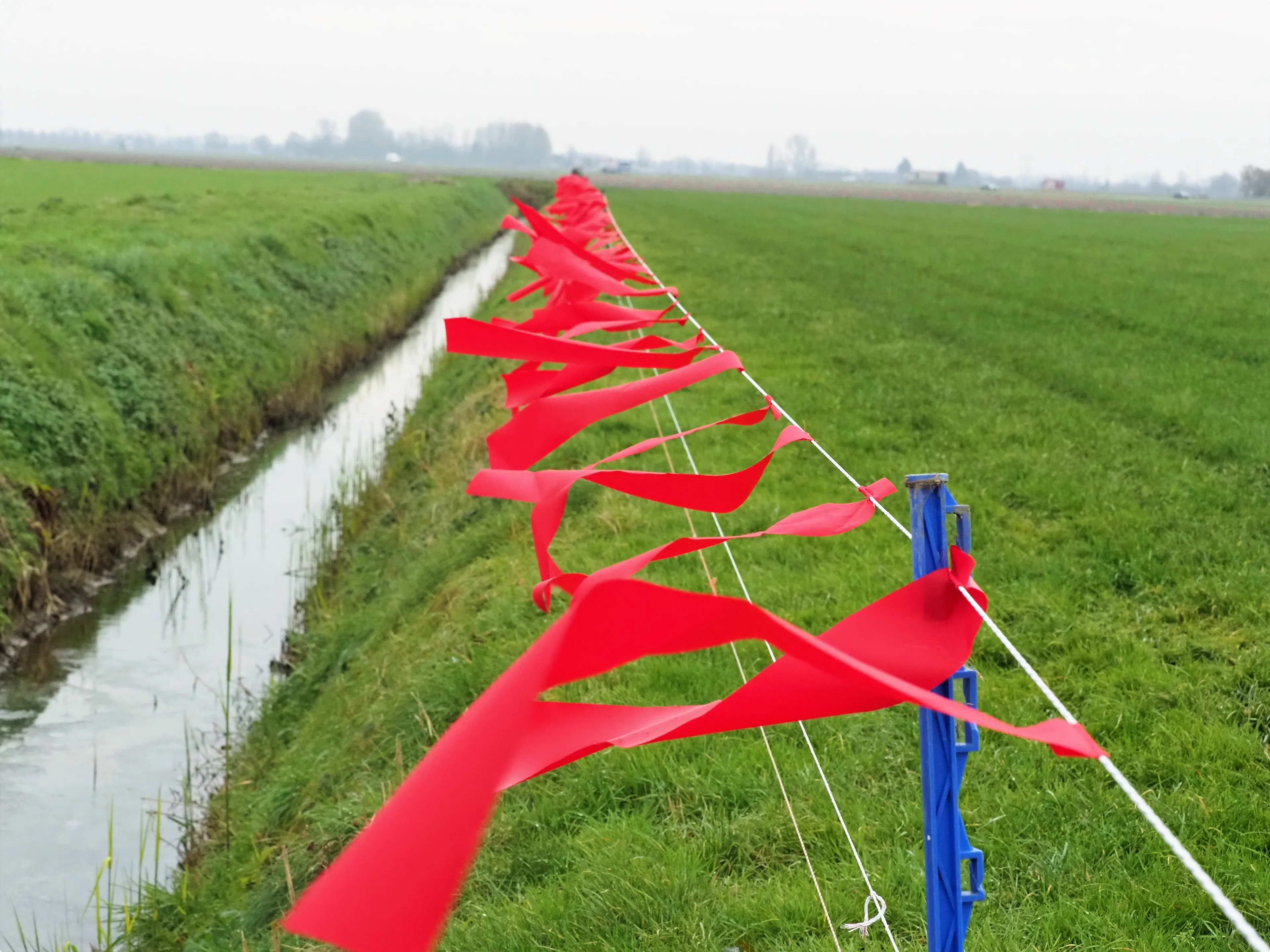 Een blik dichterbij op de Turbo Fladry - Beeld: Provincie Zeeland - Johan Mees