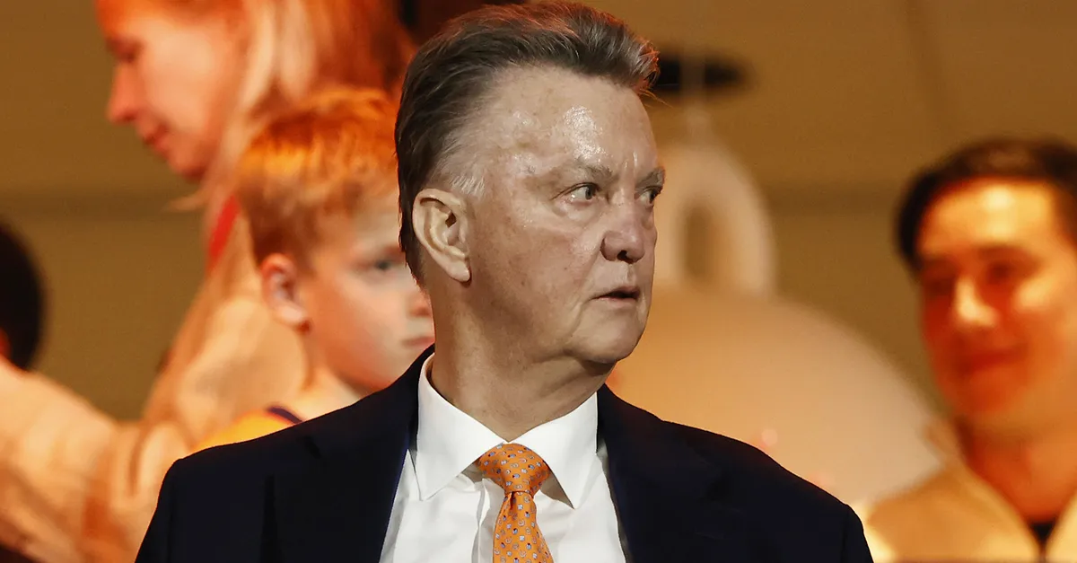 Photo: Vandaag Inside Louis van gaal anp