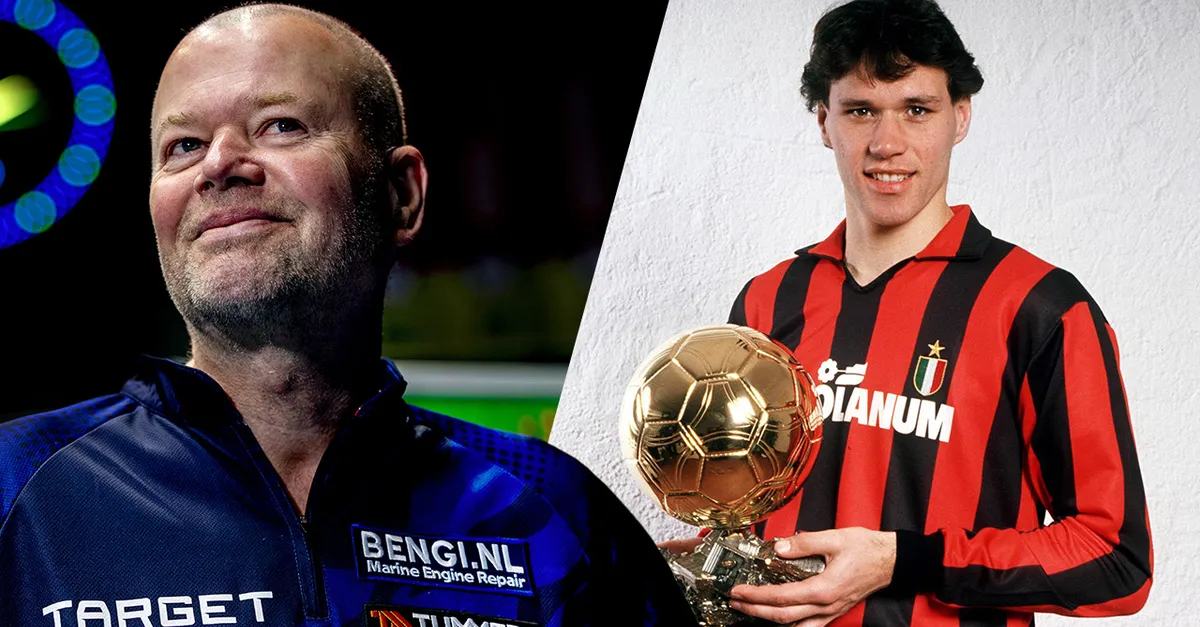 Raymond van Barneveld vergelijkt carrière met die van Marco van Basten: 'Veel raakvlakken'